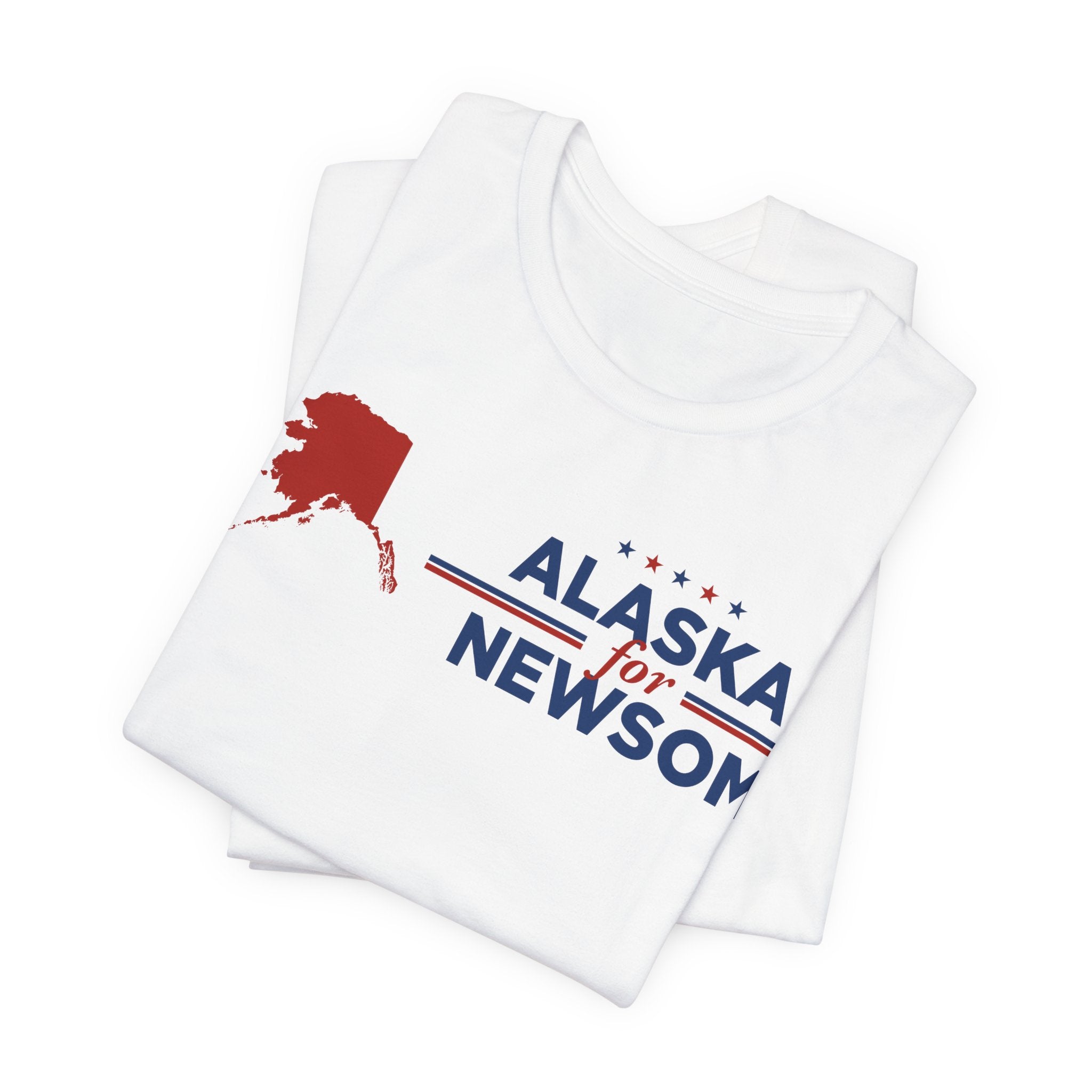 Alaska for Gavin Newsom for President Campaign T-Shirt 2028