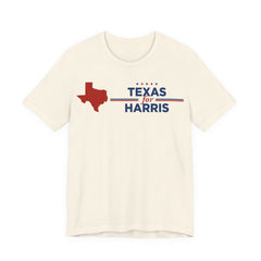 Texas for Kamala Harris for President Campaign T-Shirt 2028