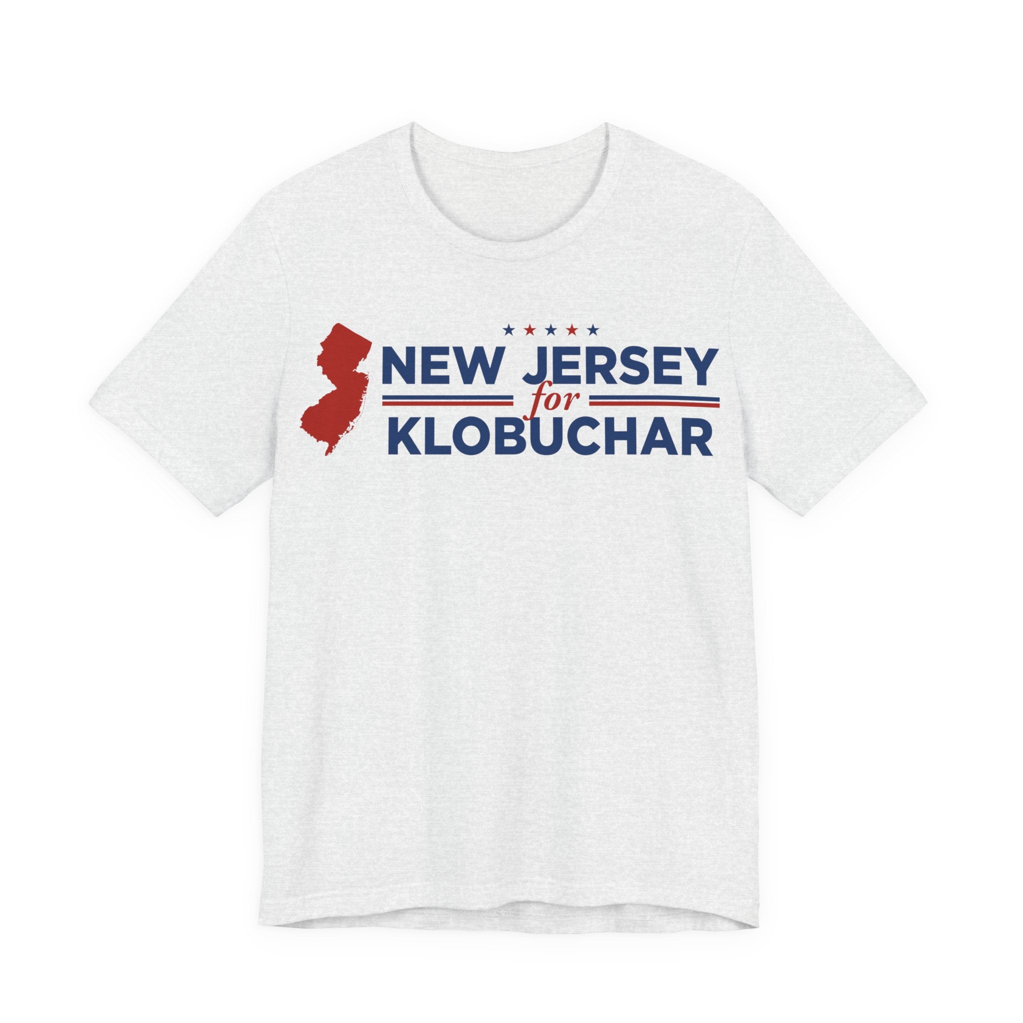 New Jersey for Amy Klobuchar for President Campaign T-Shirt 2028