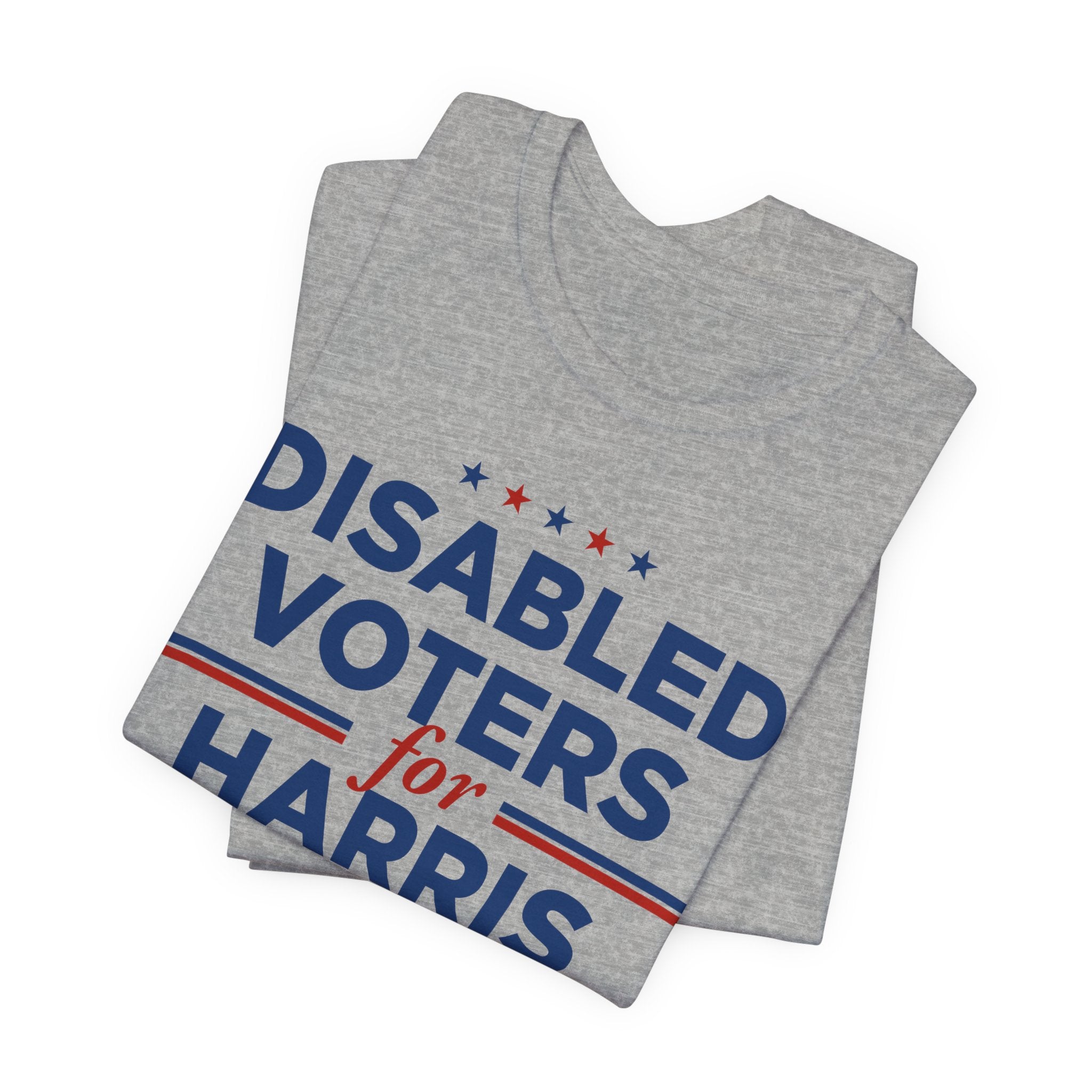 Disable Voters for Kamala Harris for President Campaign T-Shirt 2028