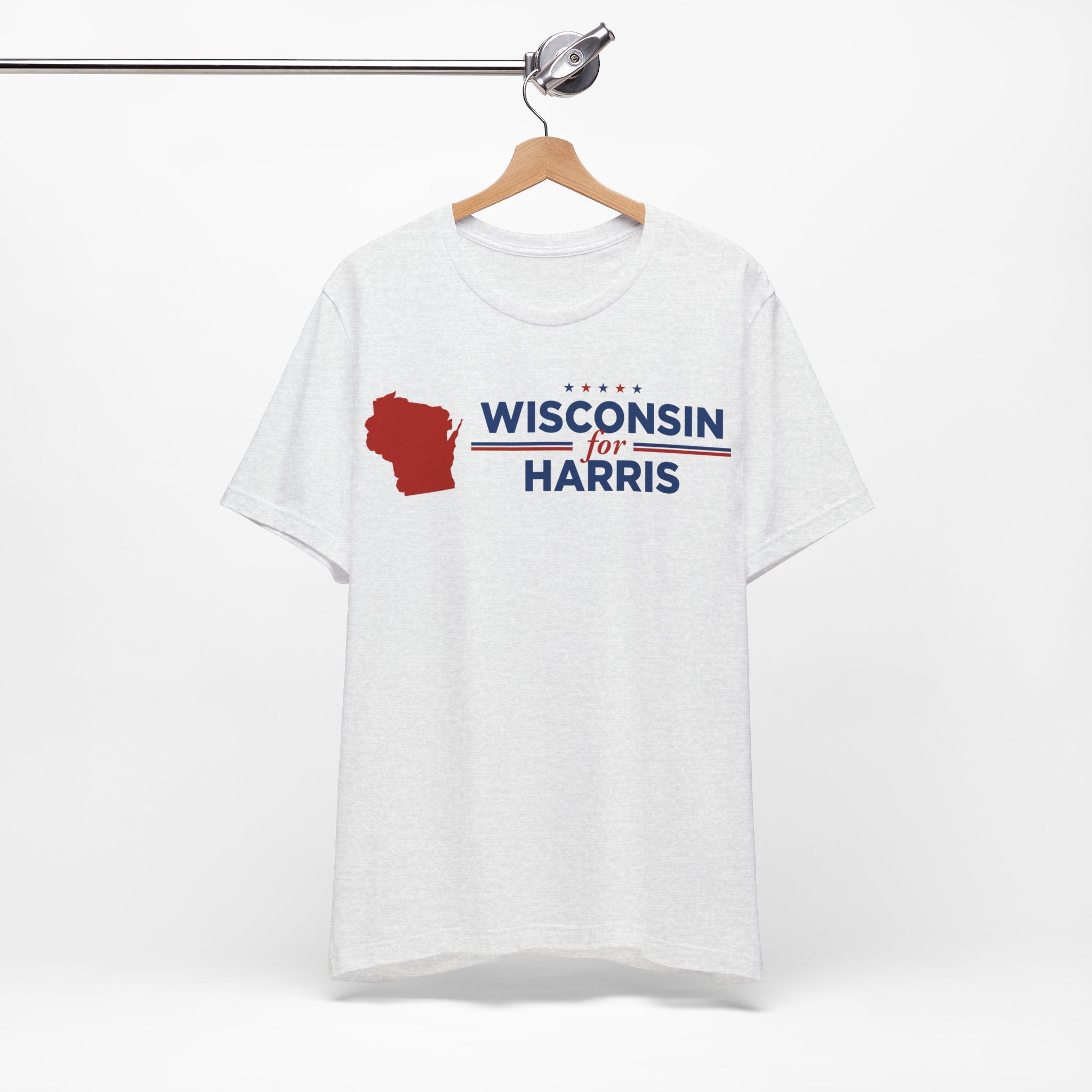 Wisconsin for Kamala Harris for President Campaign T-Shirt 2028
