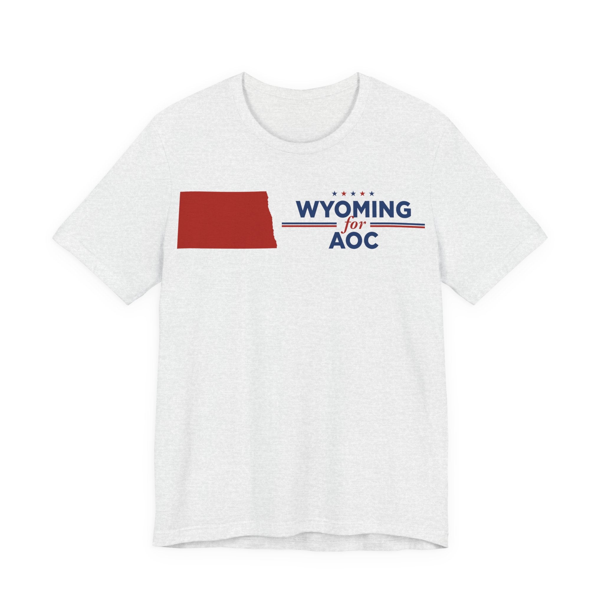 Wyoming for AOC for President Campaign T-Shirt 2028