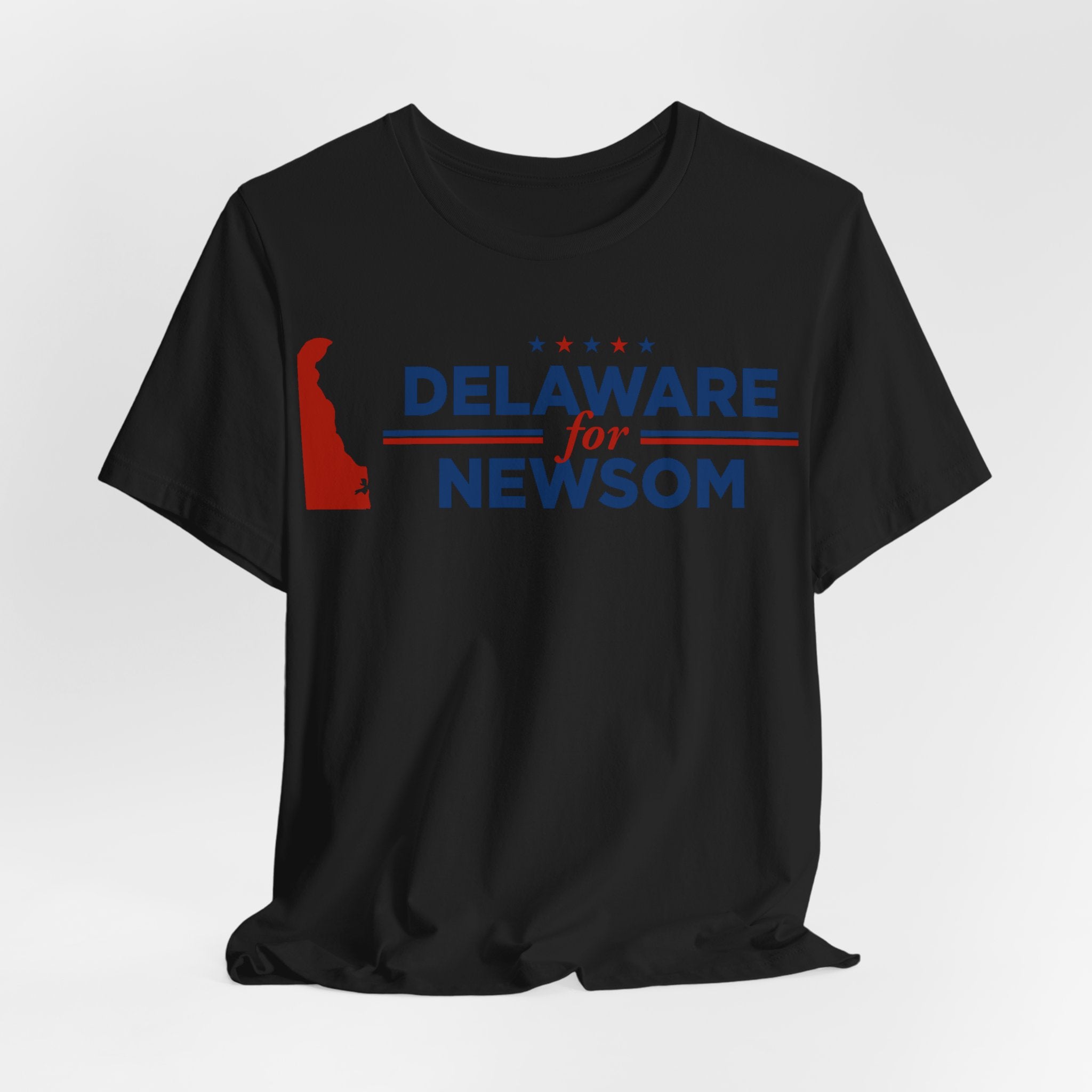 Delaware for Gavin Newsom for President Campaign T-Shirt 2028
