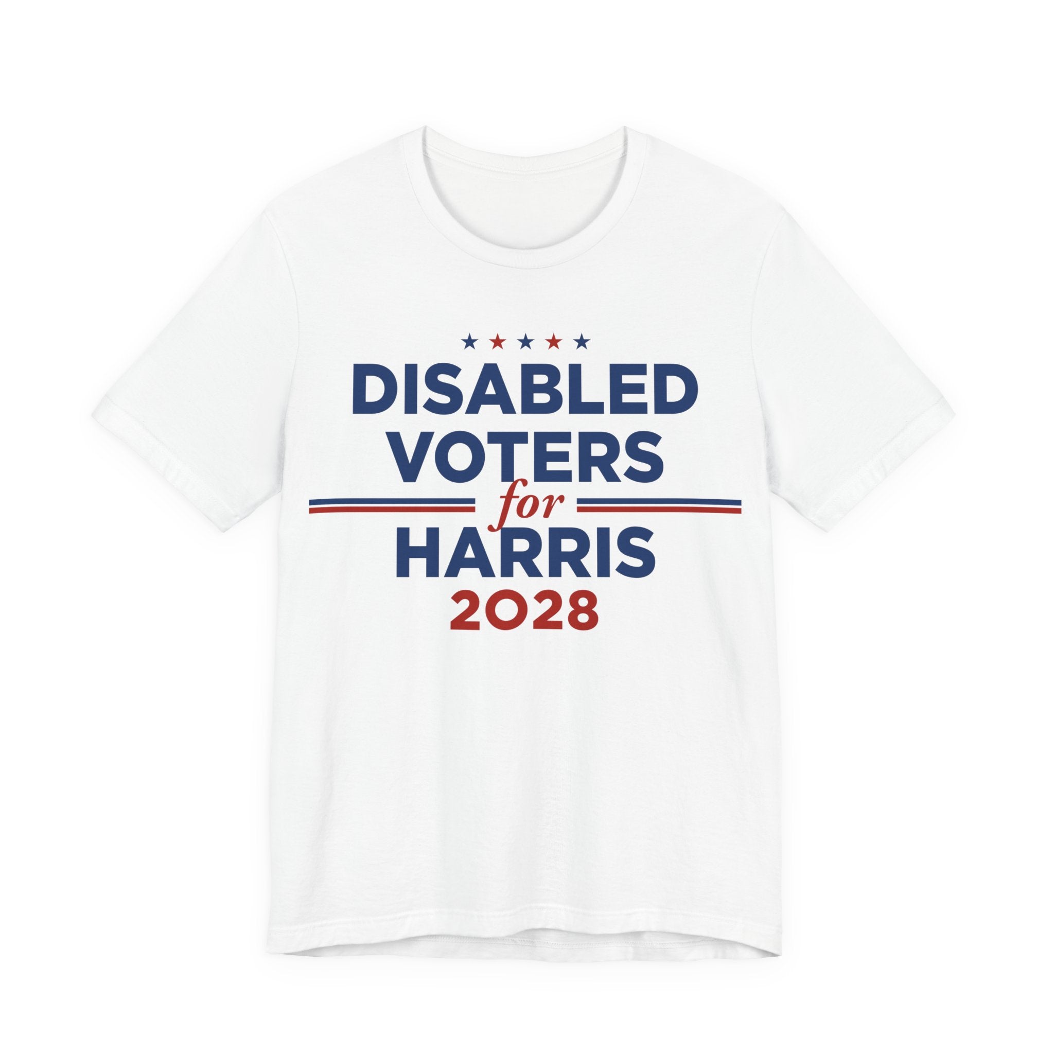 Disable Voters for Kamala Harris for President Campaign T-Shirt 2028