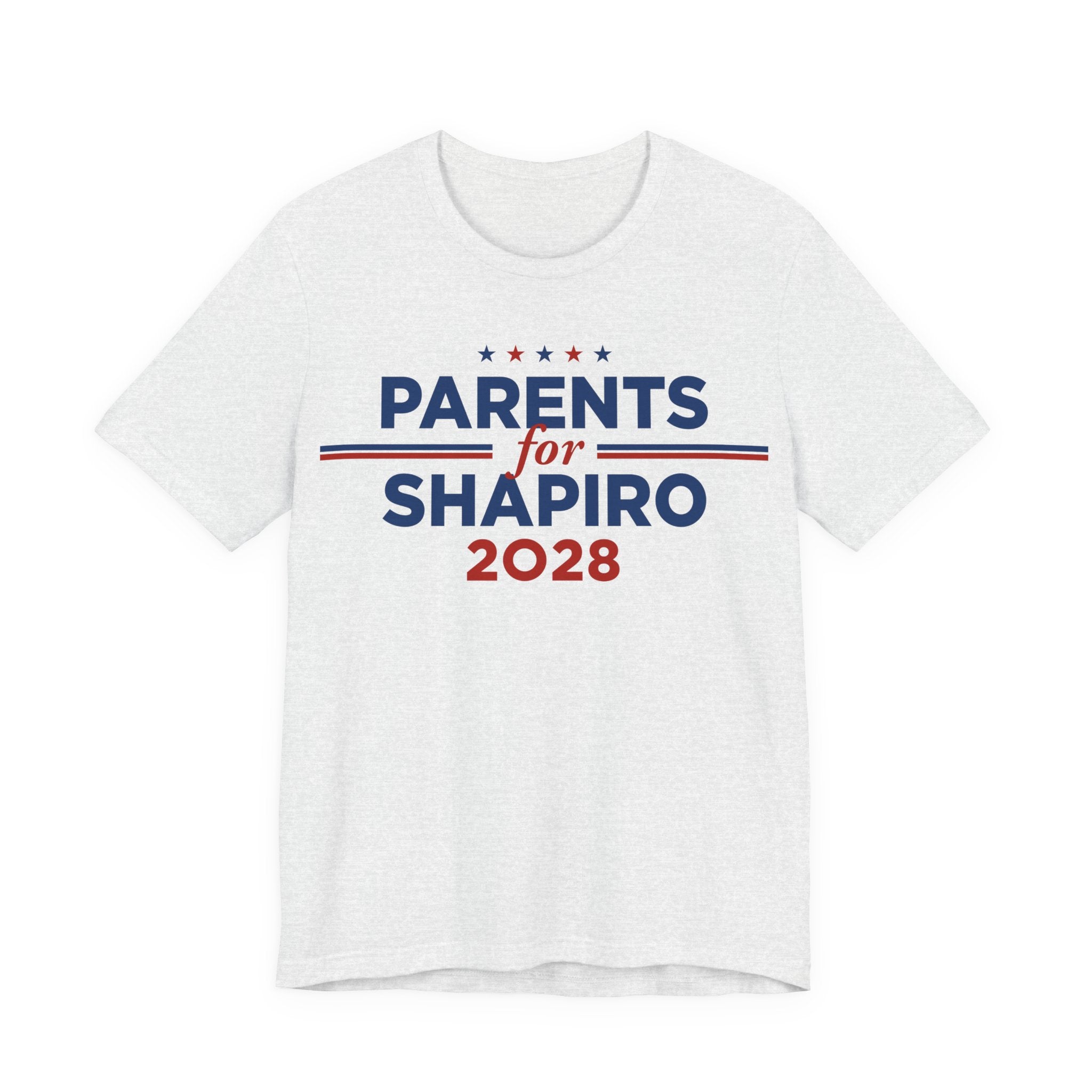 Parents for Josh Shapiro for President Campaign T-Shirt 2028