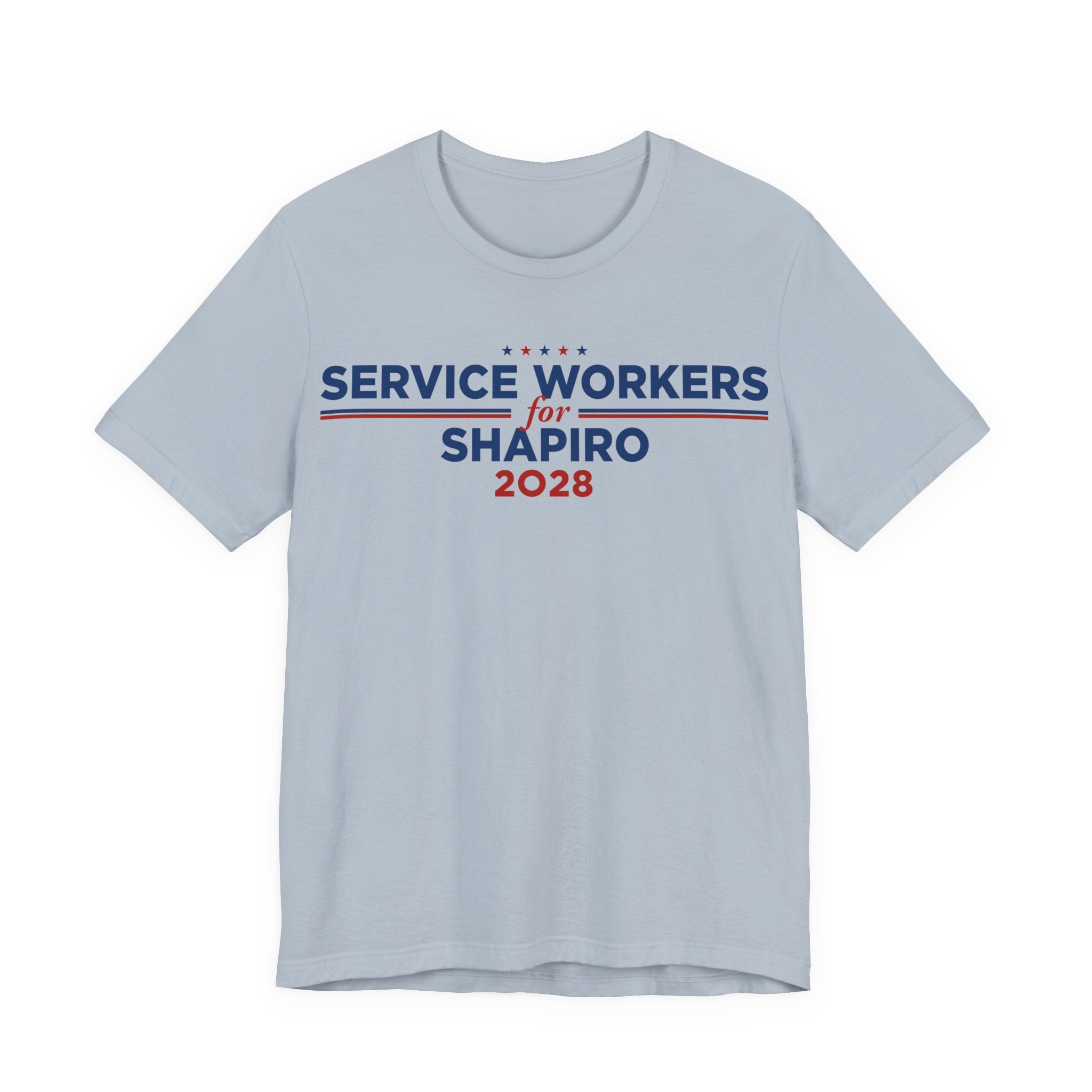 Service Workers for Josh Shapiro for President Campaign T-Shirt 2028