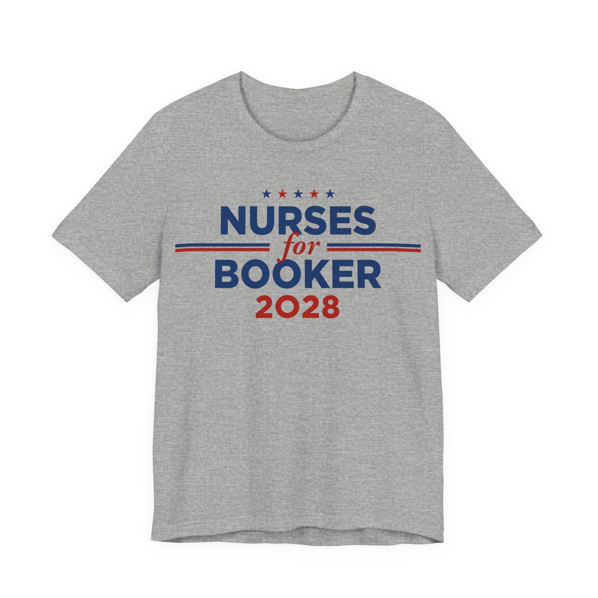 Nurses for Cory Booker for President Campaign T-Shirt 2028