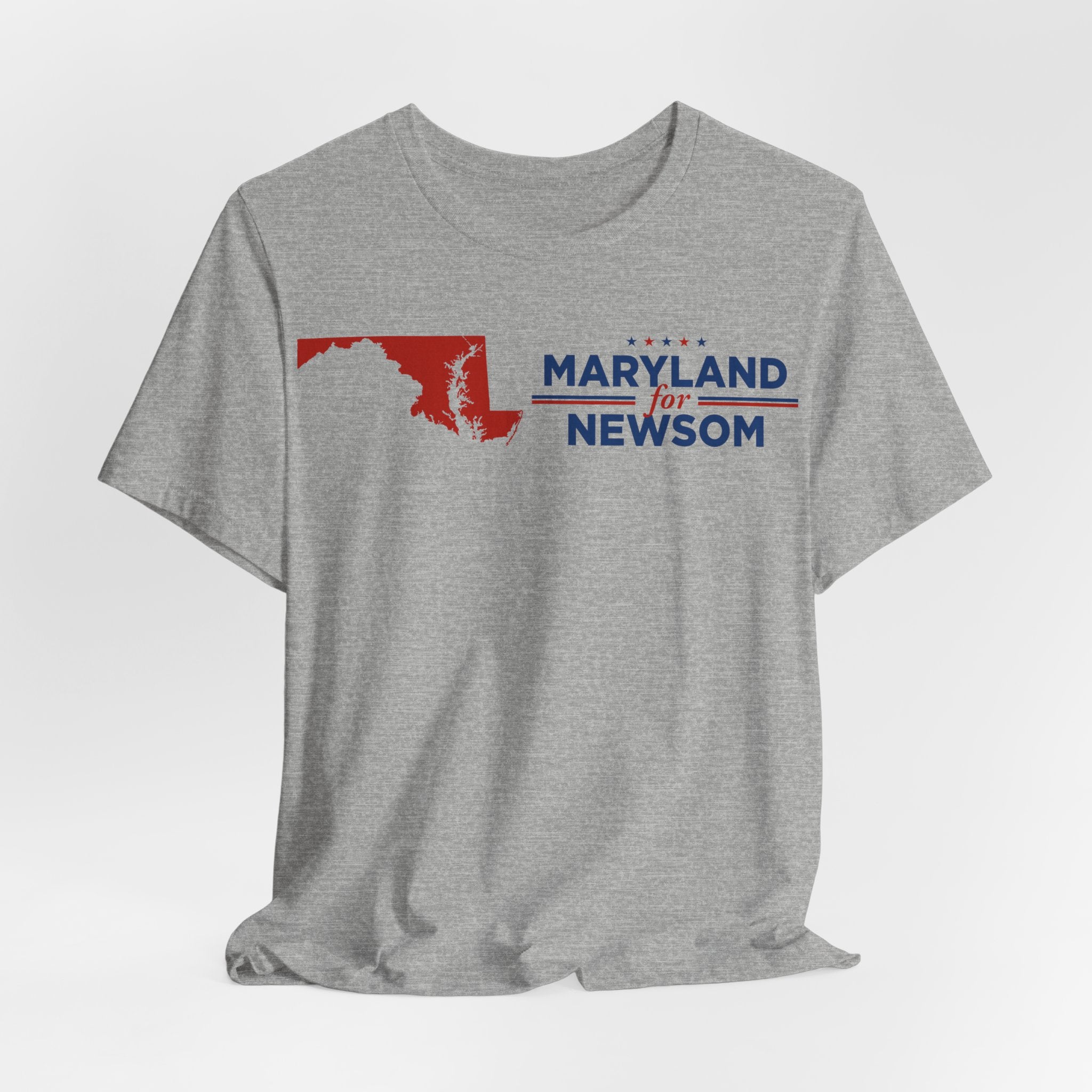 Maryland for Gavin Newsom for President Campaign T-Shirt 2028