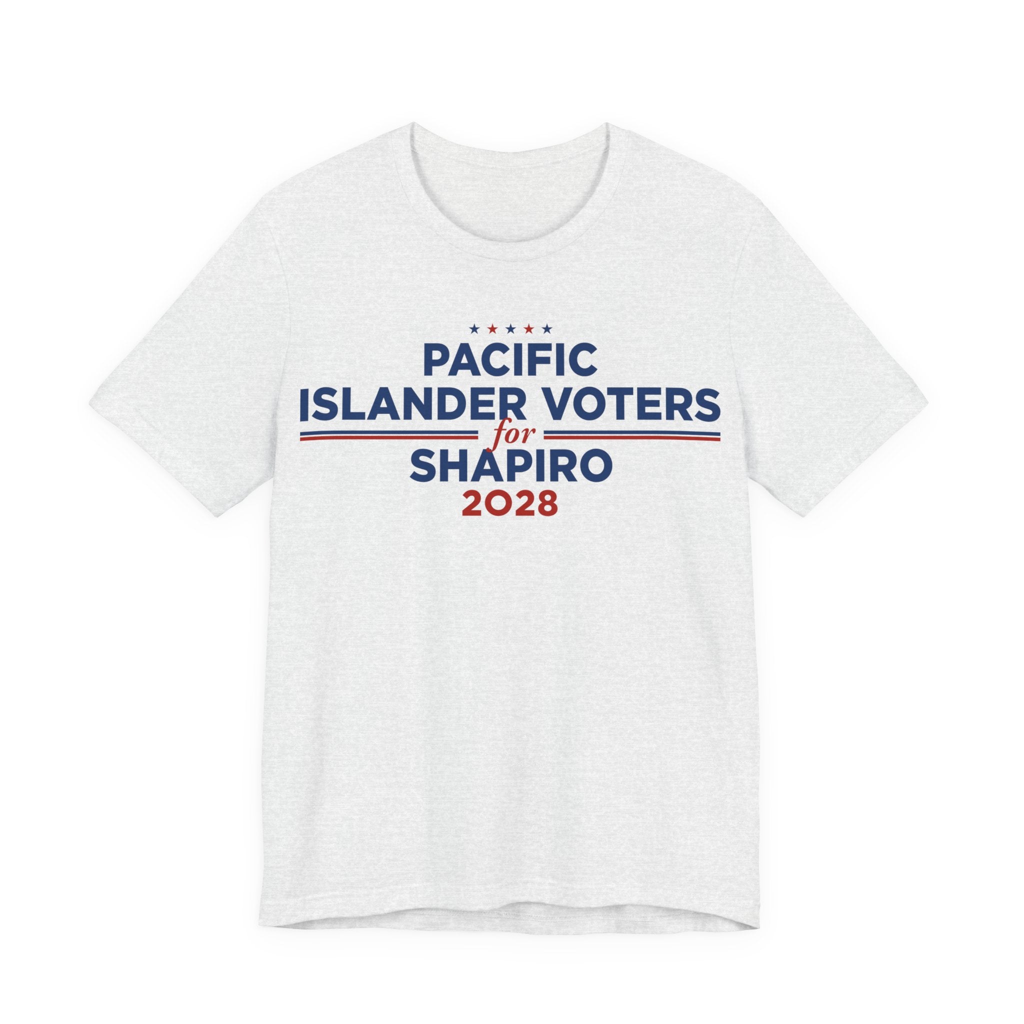 Pacific Islander Voters for Josh Shapiro for President Campaign T-Shirt 2028