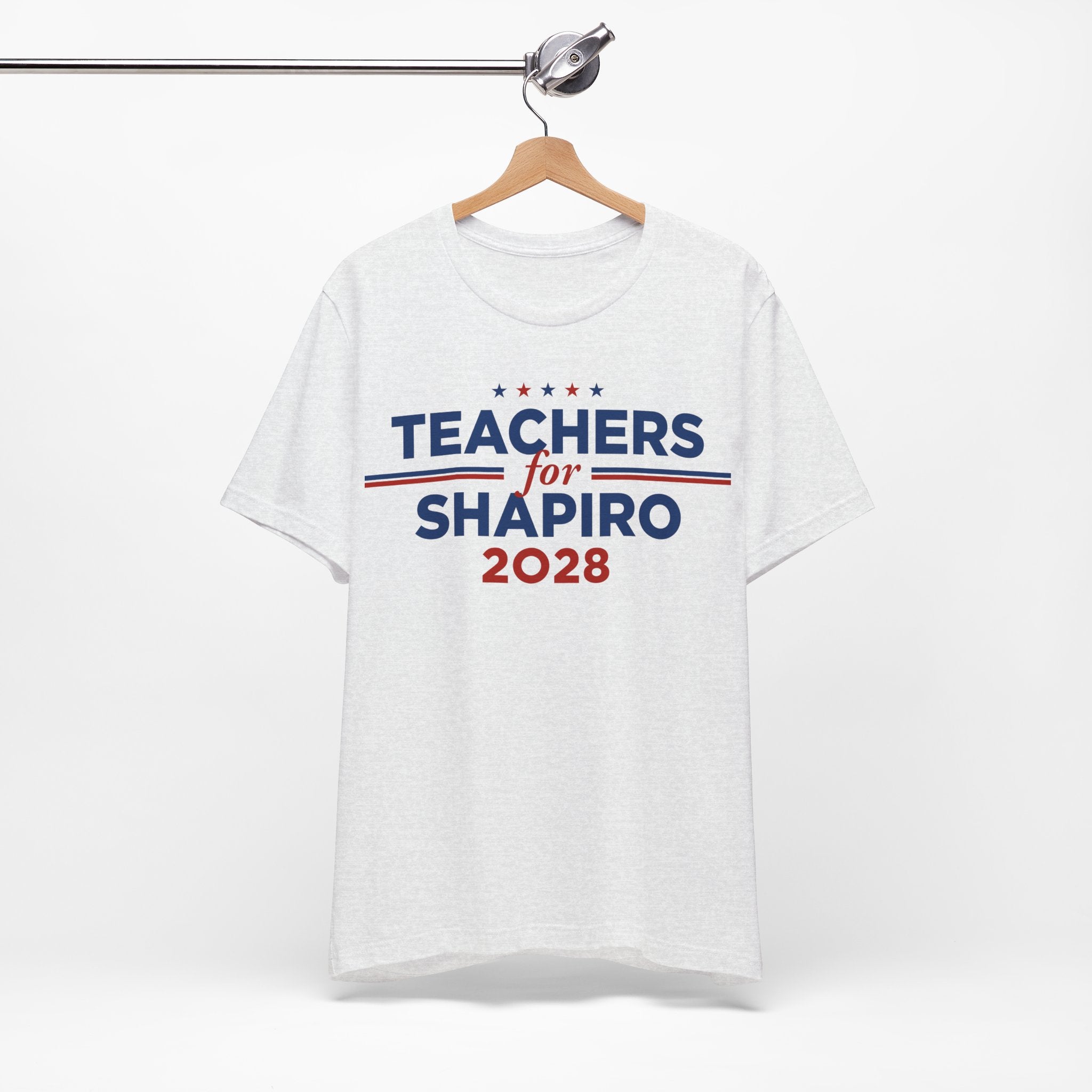Teachers for Josh Shapiro for President Campaign T-Shirt 2028