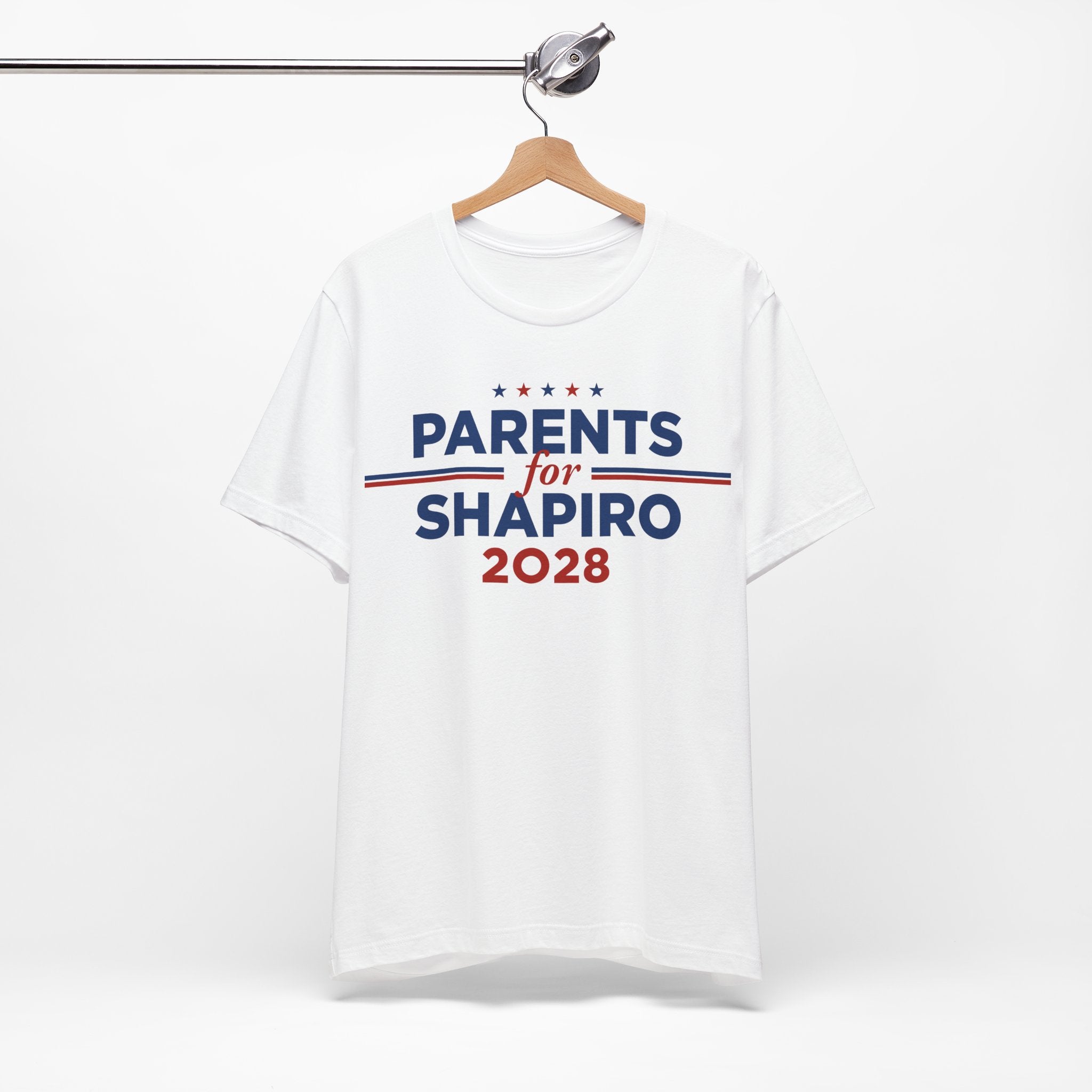 Parents for Josh Shapiro for President Campaign T-Shirt 2028