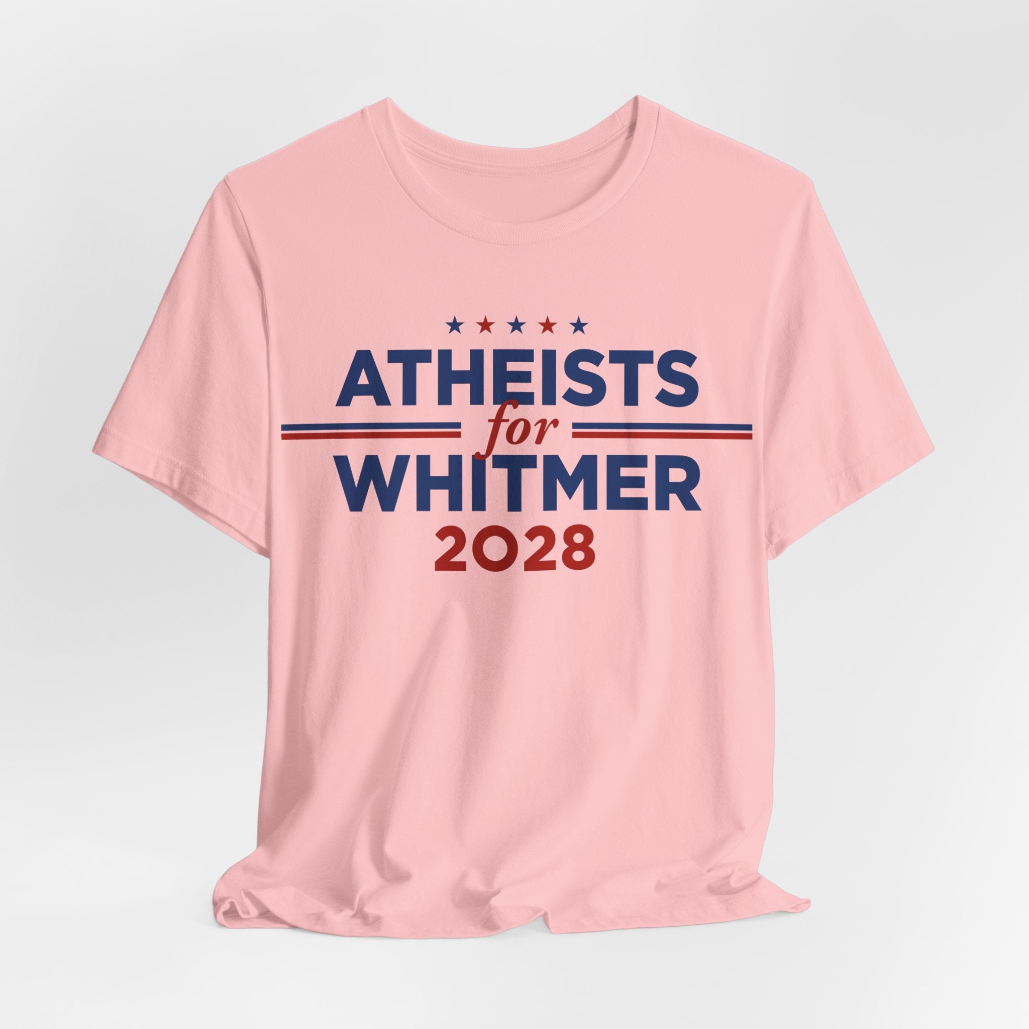 Atheists for Gretchen Whitmer for President Campaign T-Shirt 2028