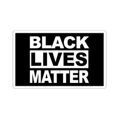 Black Lives Matter Kiss-Cut Sticker | Vinyl Decal