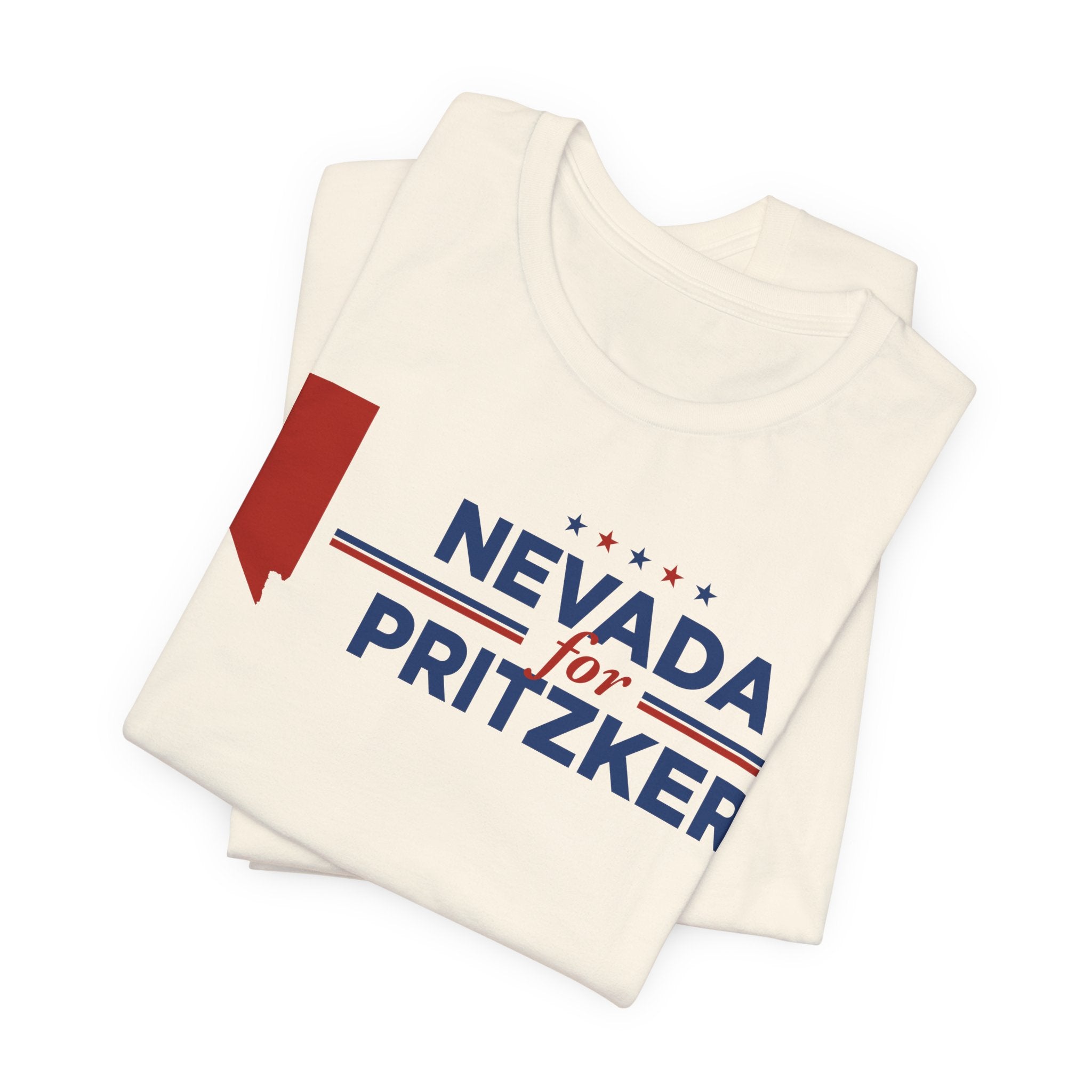 Nevada for J.B. Pritzker for President Campaign T-Shirt 2028