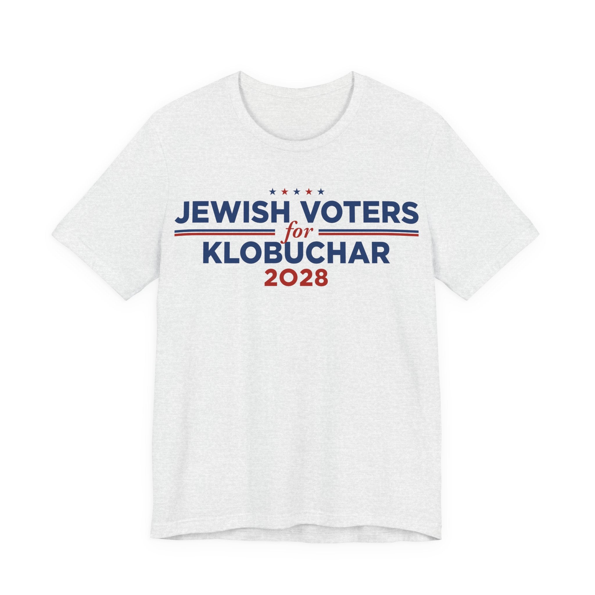 Jewish Voters for Amy Klobuchar for President Campaign T-Shirt 2028
