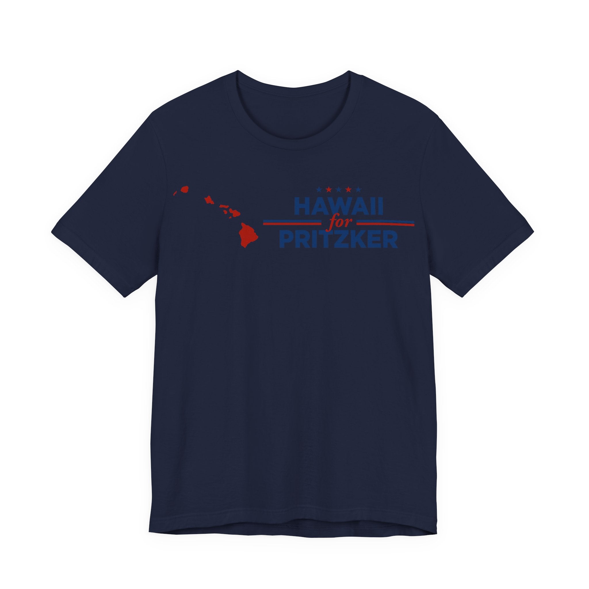 Hawaii for J.B. Pritzker for President Campaign T-Shirt 2028