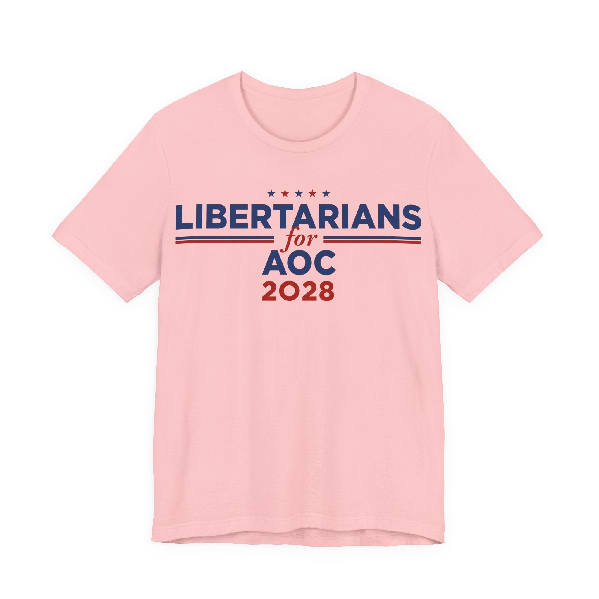 Libertarians for AOC for President Campaign T-Shirt 2028