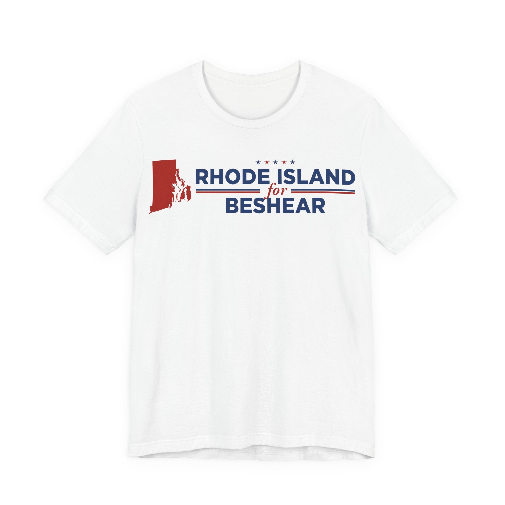 Rhode Island for Andy Beshear for President Campaign T-Shirt 2028