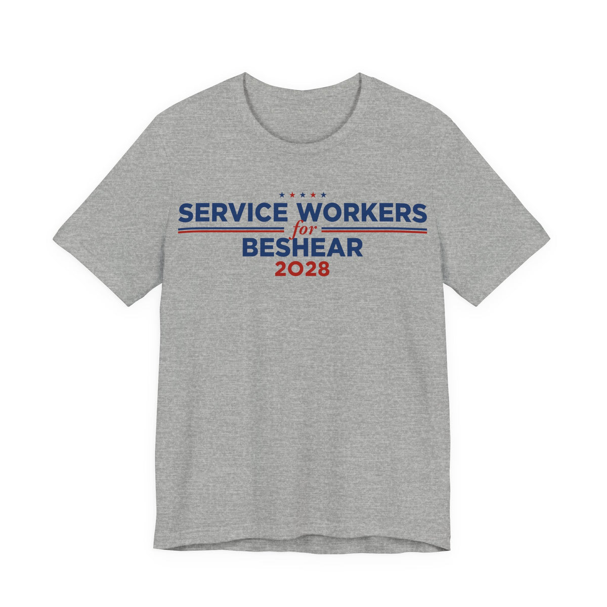 Service Workers for Andy Beshear for President Campaign T-Shirt 2028