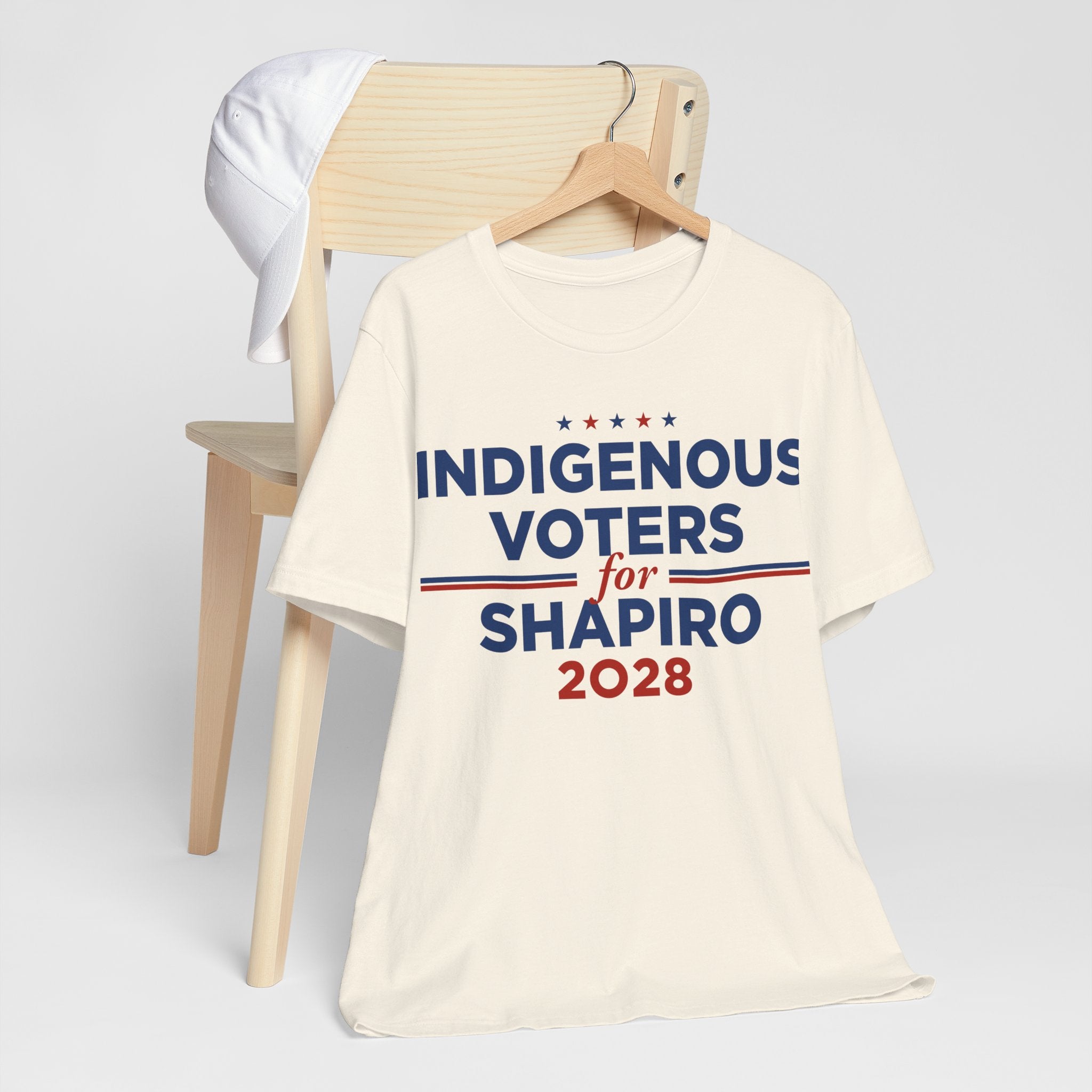 Indigenous Voters / Native Americans for Josh Shapiro for President Campaign T-Shirt 2028