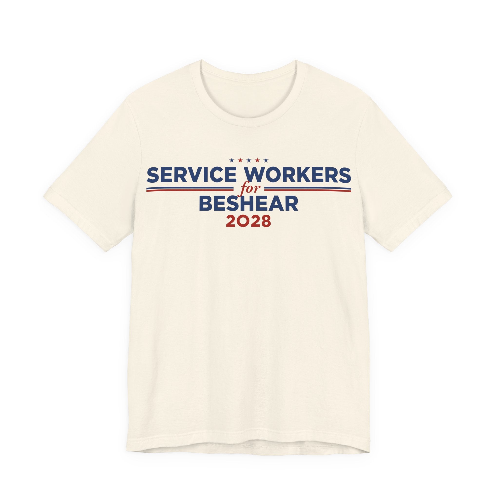 Service Workers for Andy Beshear for President Campaign T-Shirt 2028