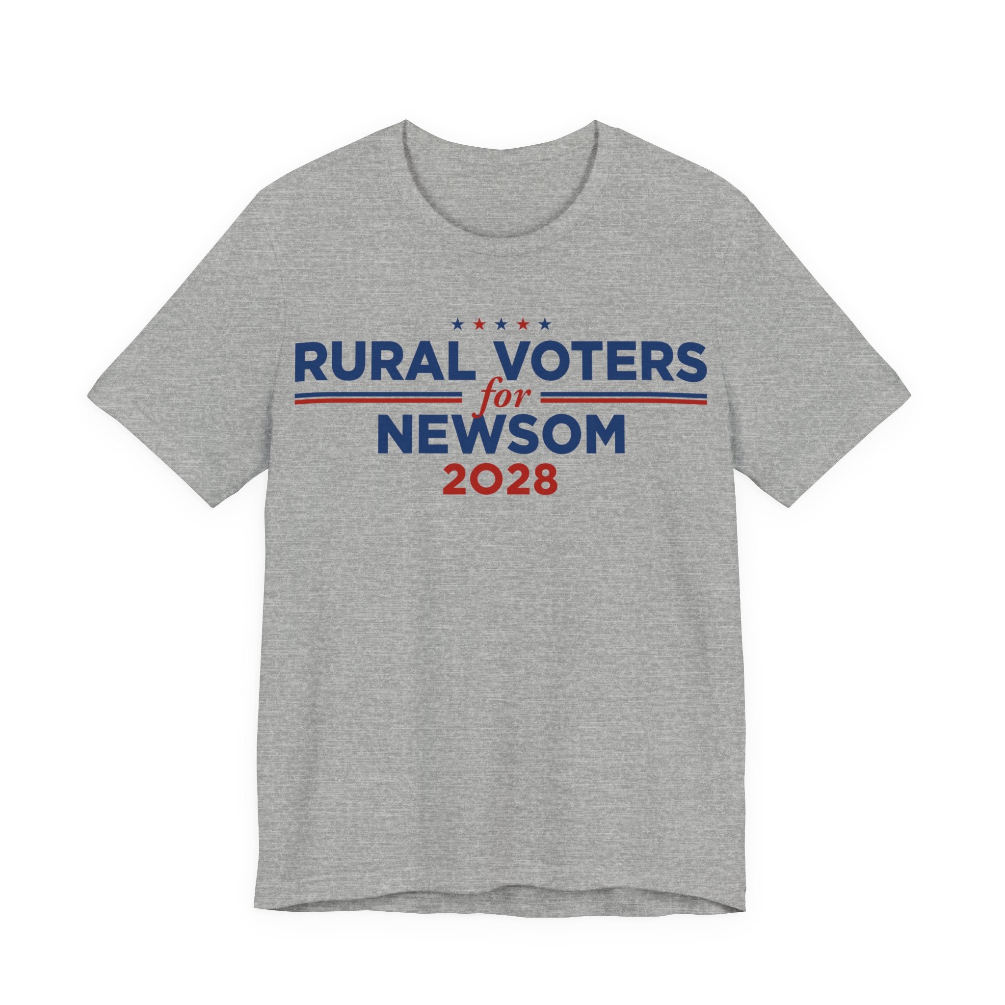 Rural Voters for Gavin Newsom for President Campaign T-Shirt 2028