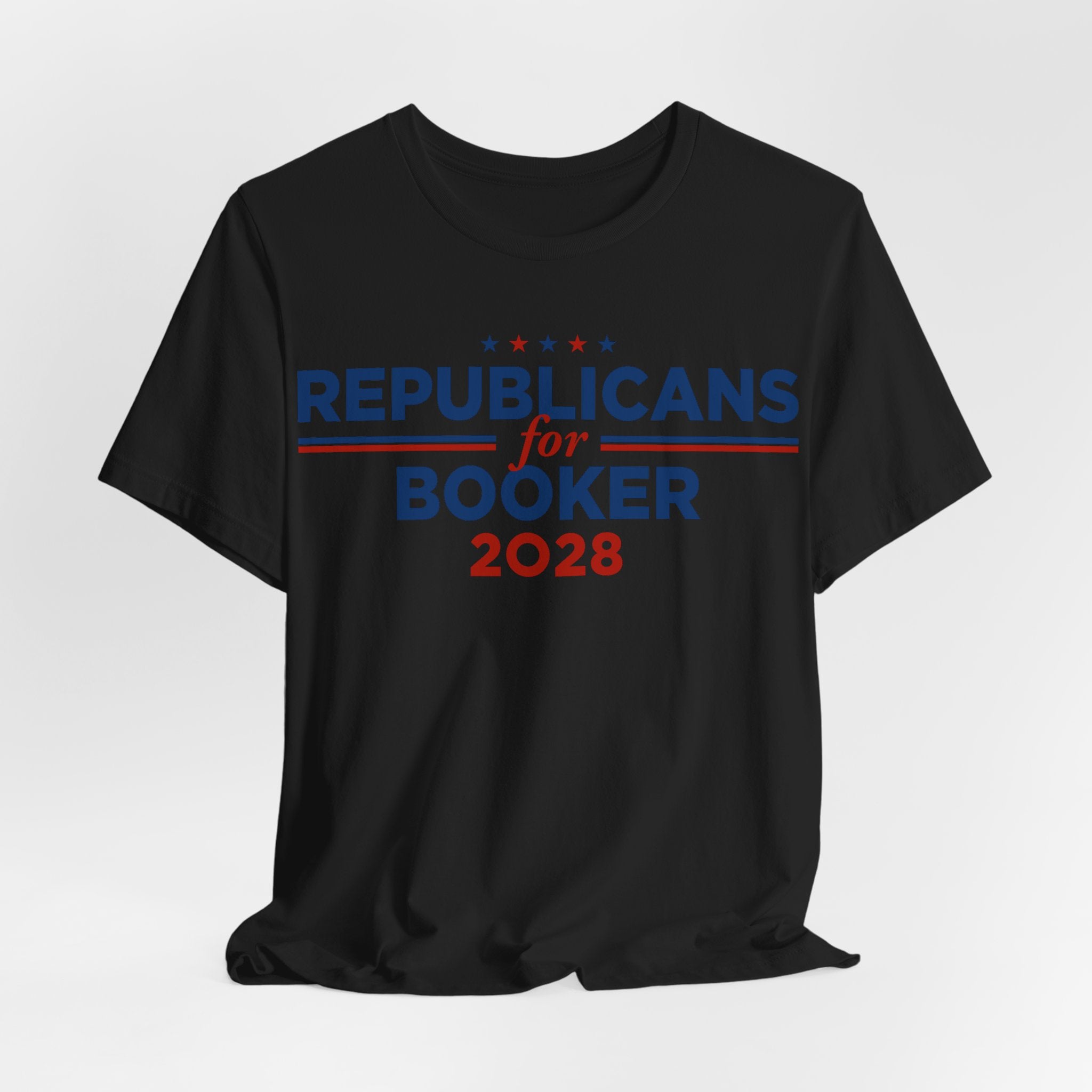 Republicans for Cory Booker for President Campaign T-Shirt 2028