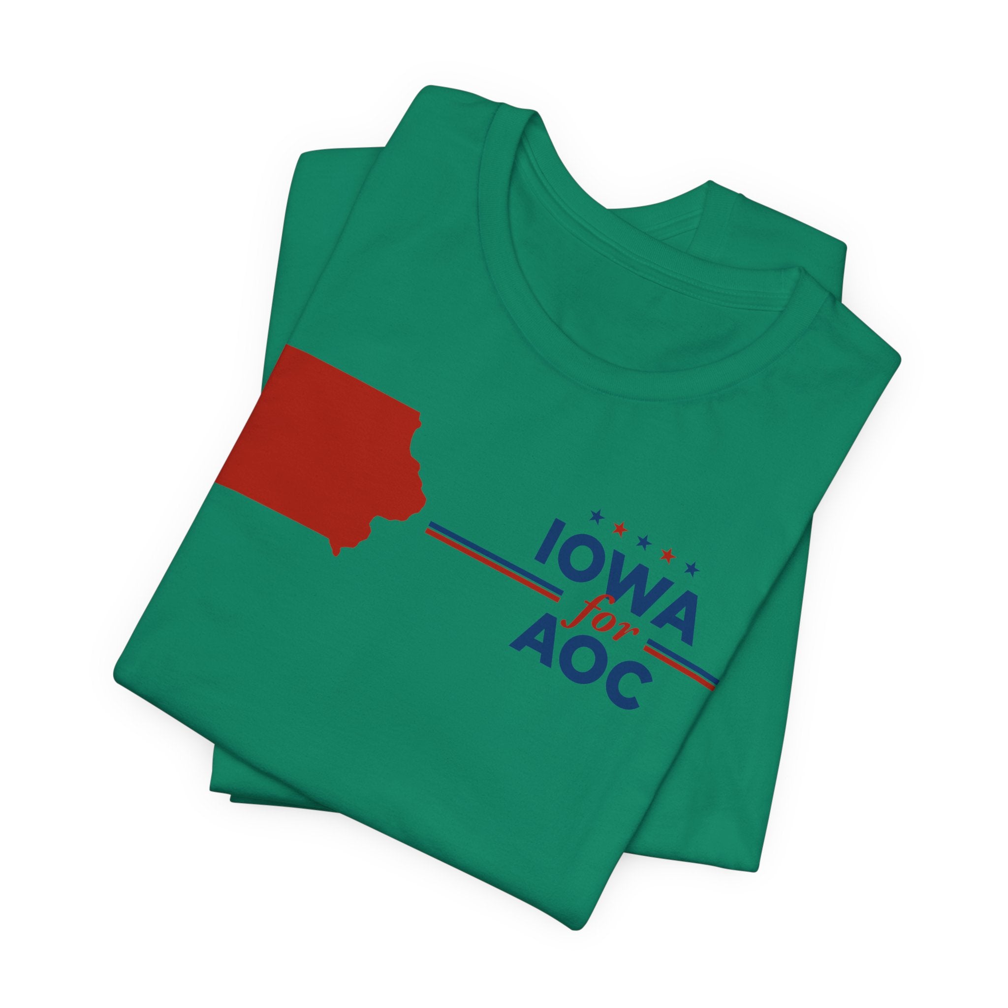 Iowa for AOC for President Campaign T-Shirt 2028