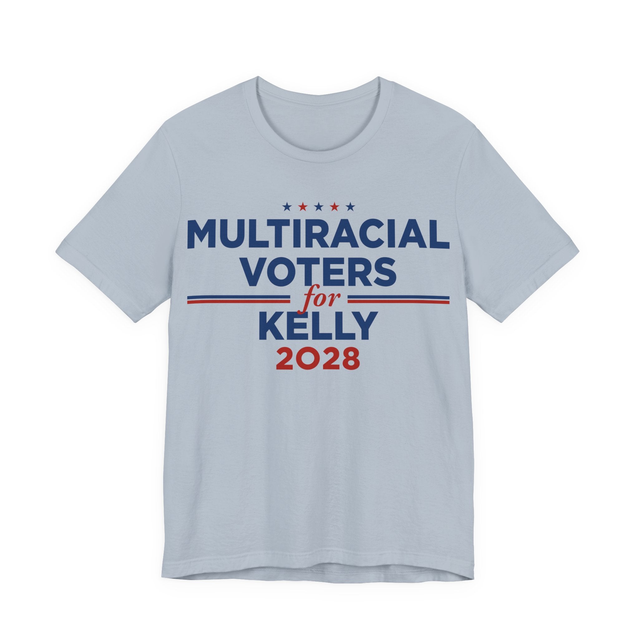 Multiracial Voters for Mark Kelly for President Campaign T-Shirt 2028