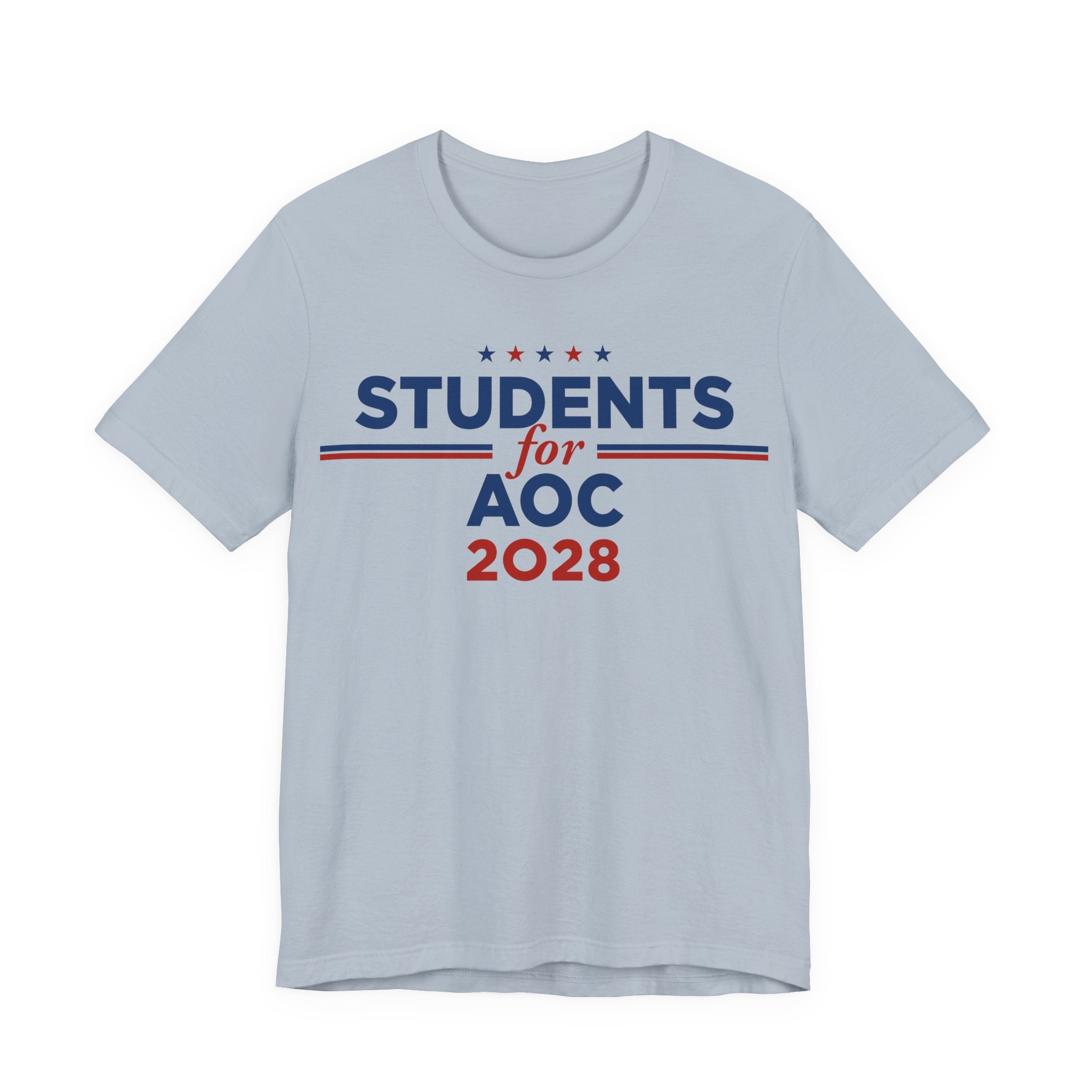 Students for AOC for President Campaign T-Shirt 2028