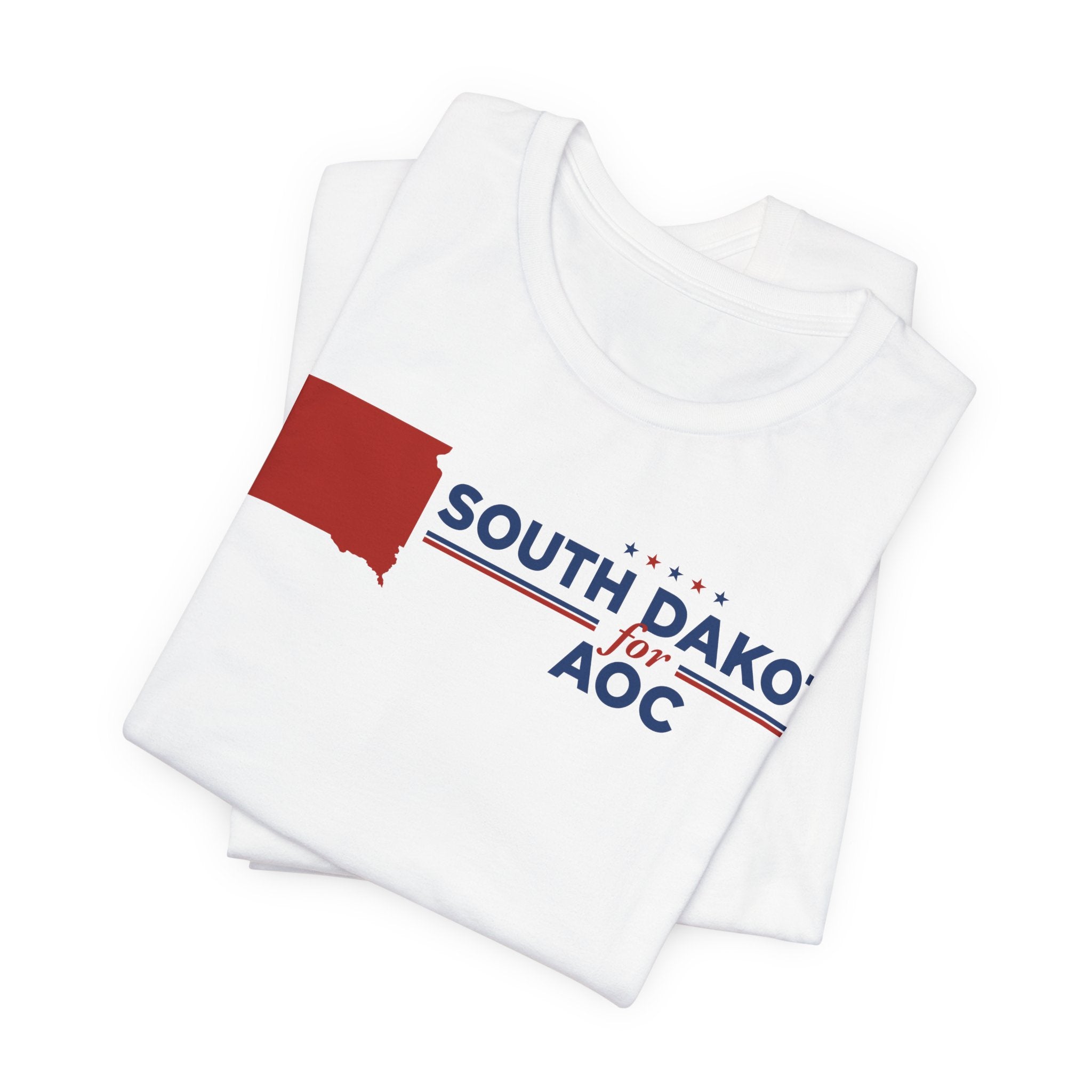 South Dakota for AOC for President Campaign T-Shirt 2028