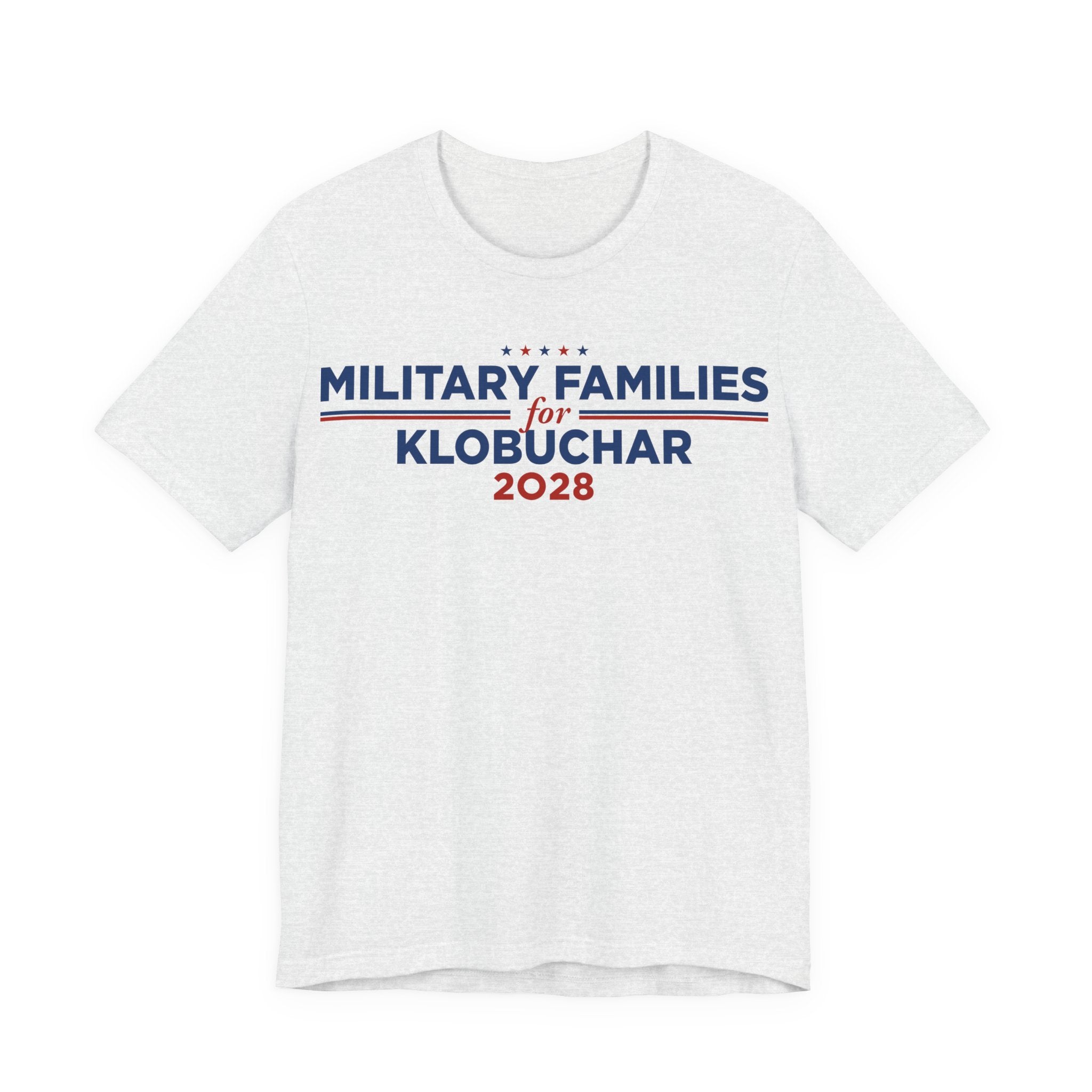 Military Families for Amy Klobuchar for President Campaign T-Shirt 2028