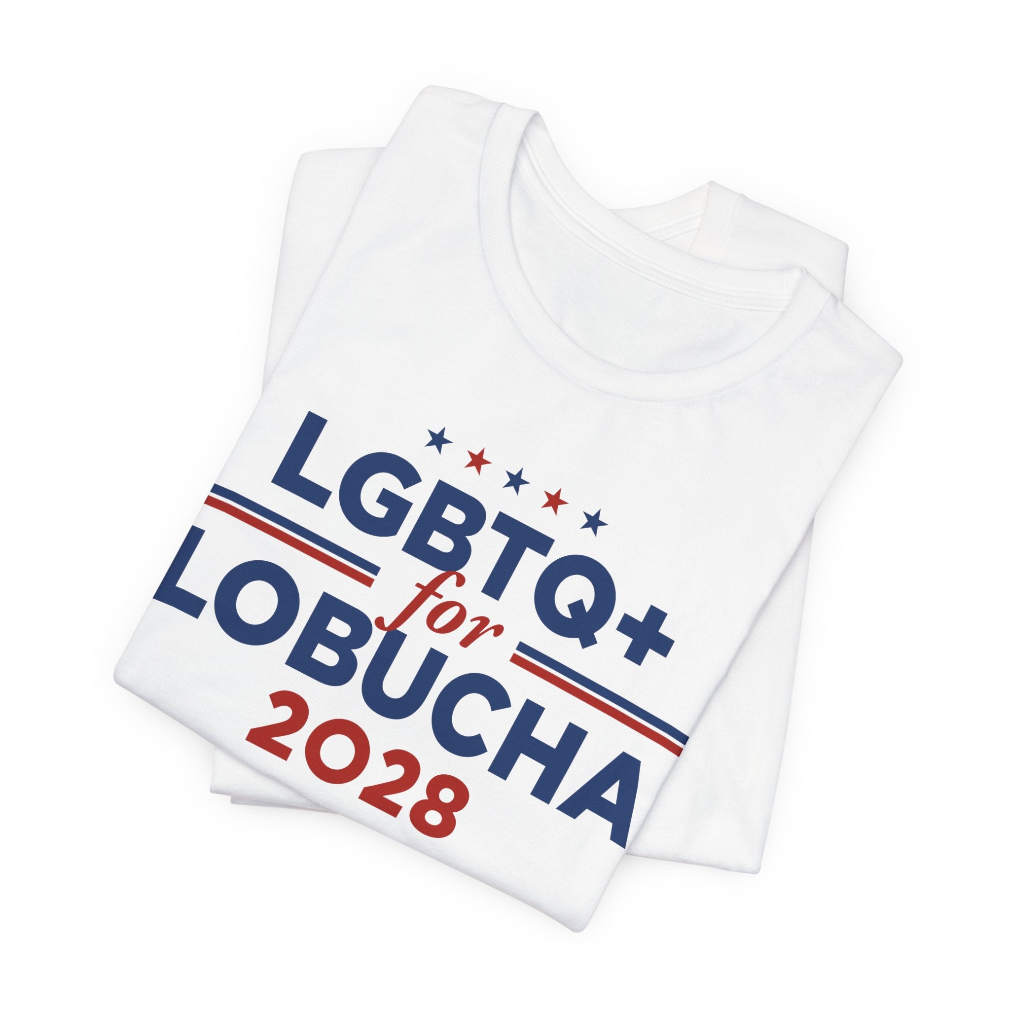 LGBTQ+ for Amy Klobuchar for President Campaign T-Shirt 2028
