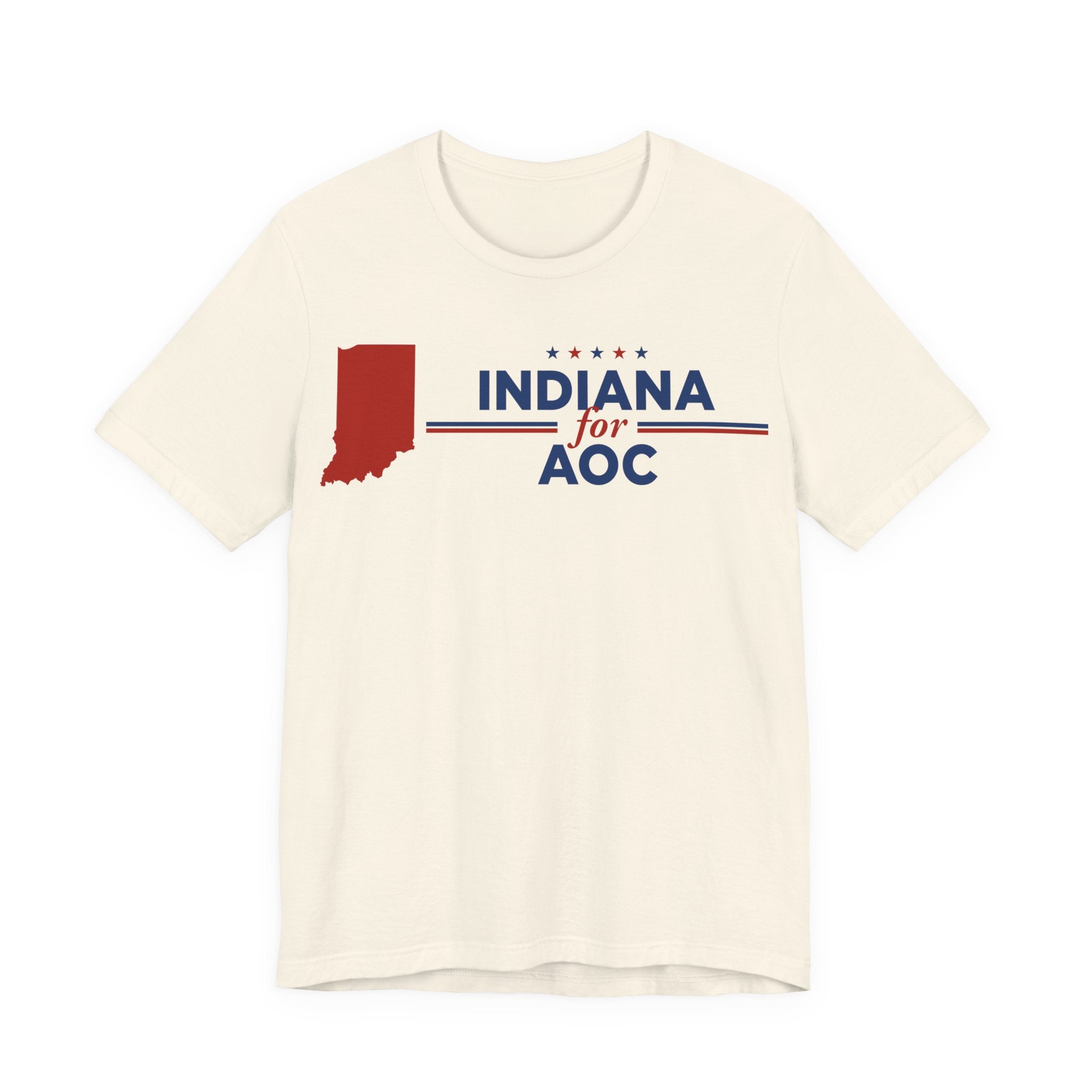 Indiana for AOC for President Campaign T-Shirt 2028