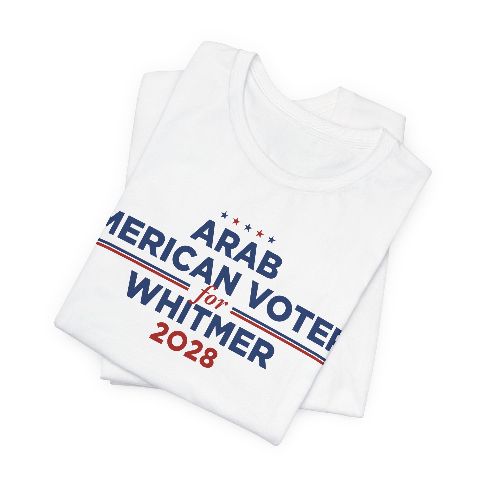 Arab American Voters for Gretchen Whitmer for President Campaign T-Shirt 2028