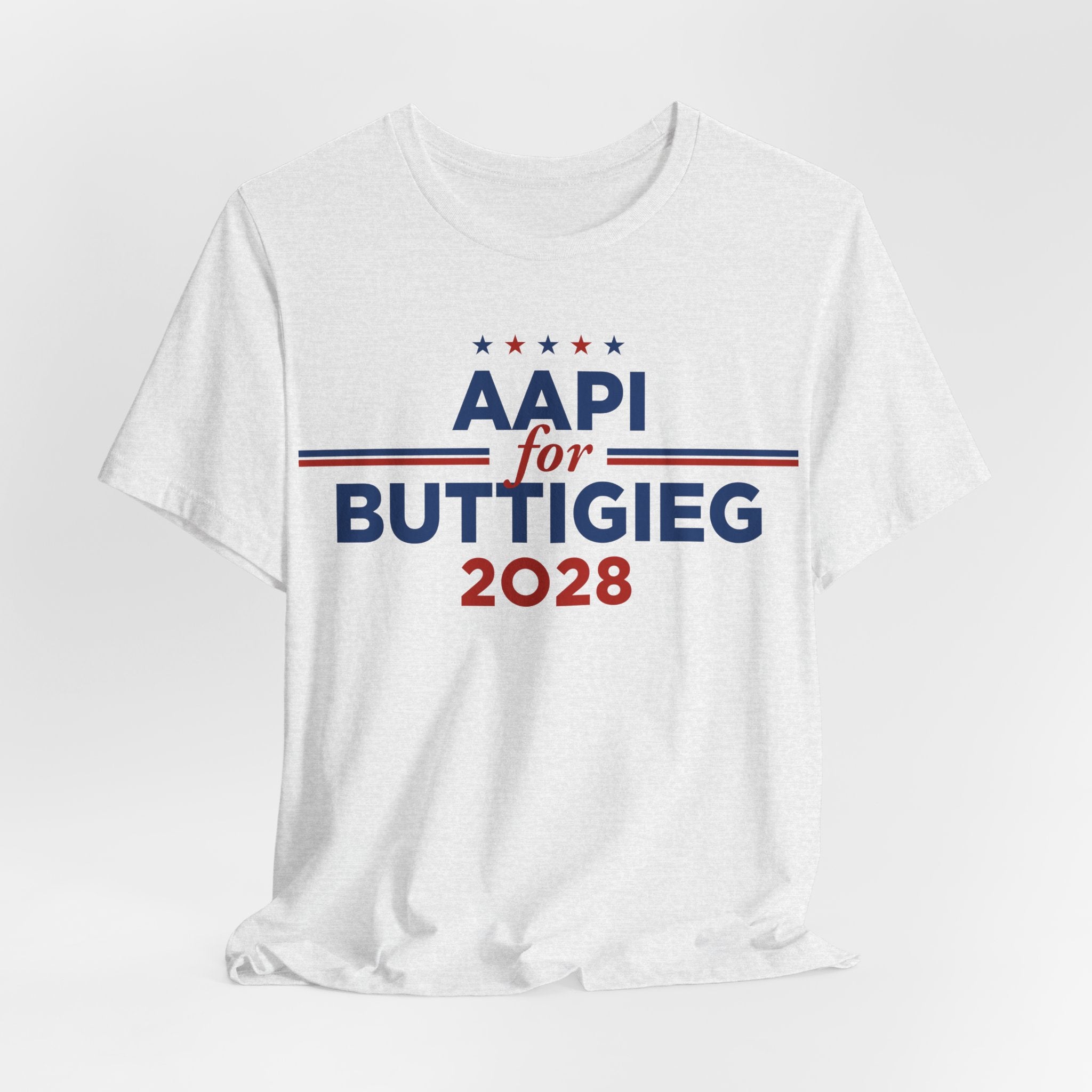 AAPI Asian American and Pacific Islander for Pete Buttigieg Campaign T-Shirt for President 2028