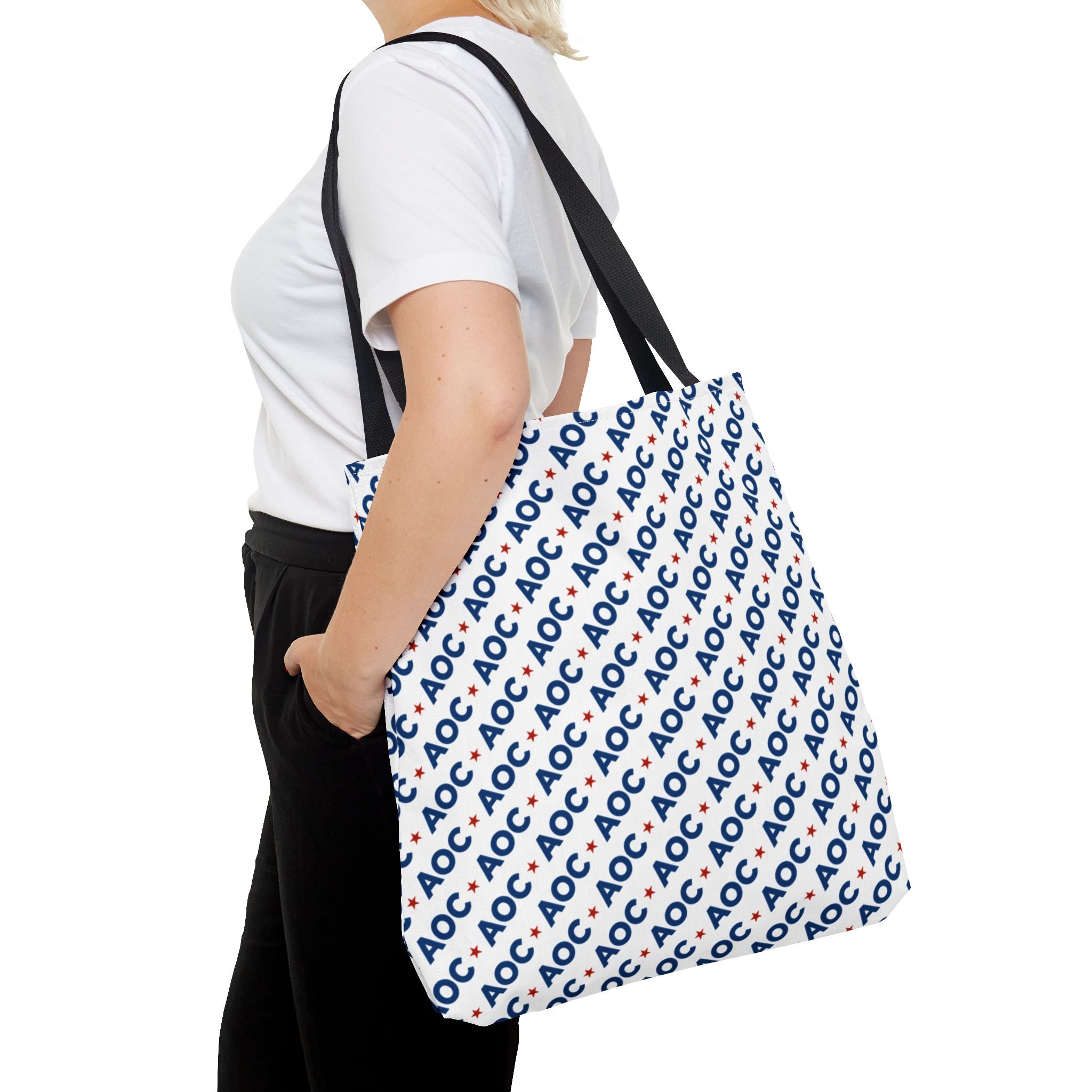 AOC Tote Bag – Political Graphic Carryall for Progressive Everyday Style
