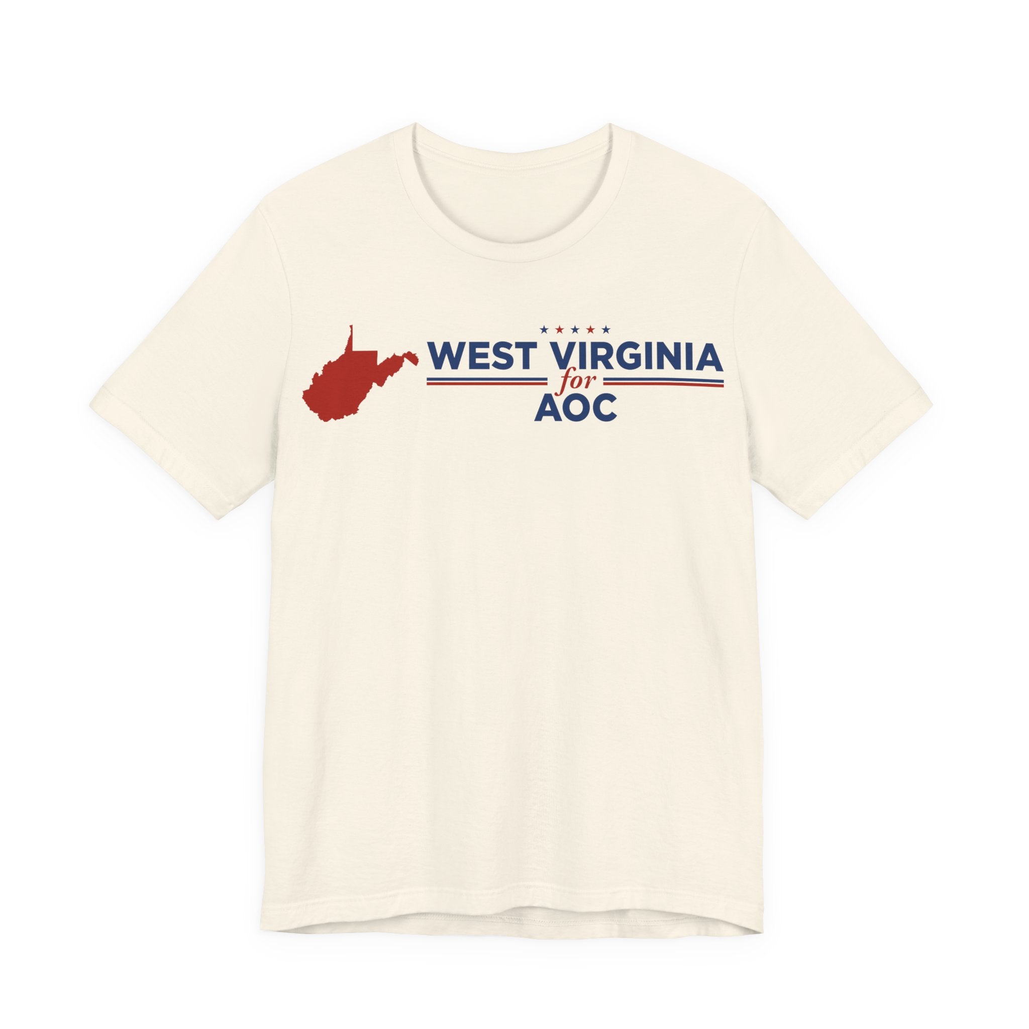 West Virginia for AOC for President Campaign T-Shirt 2028