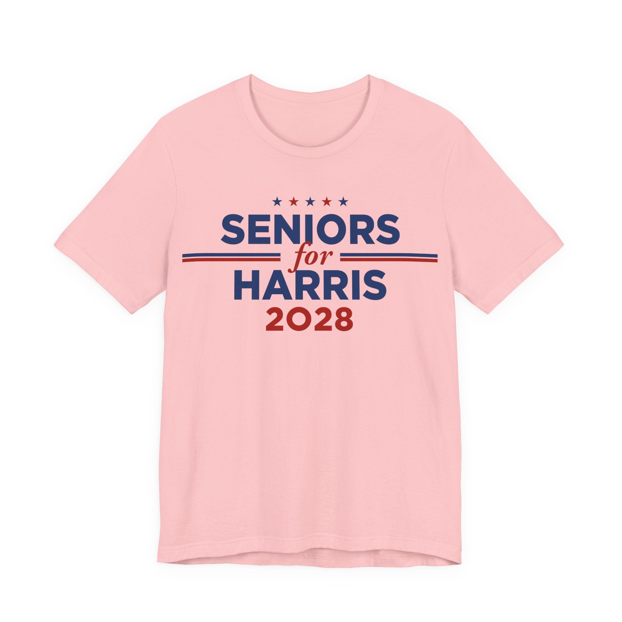 Seniors for Kamala Harris for President Campaign T-Shirt 2028
