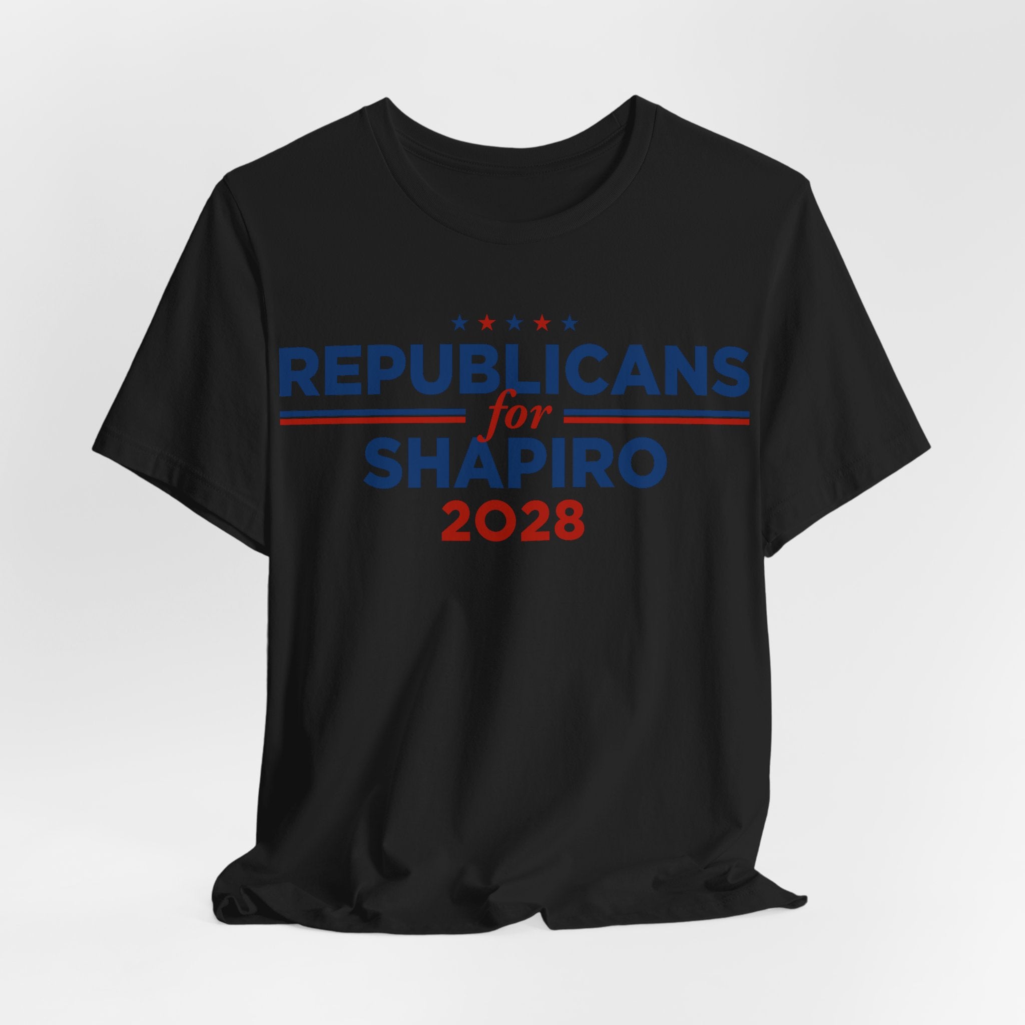 Republicans for Josh Shapiro for President Campaign T-Shirt 2028