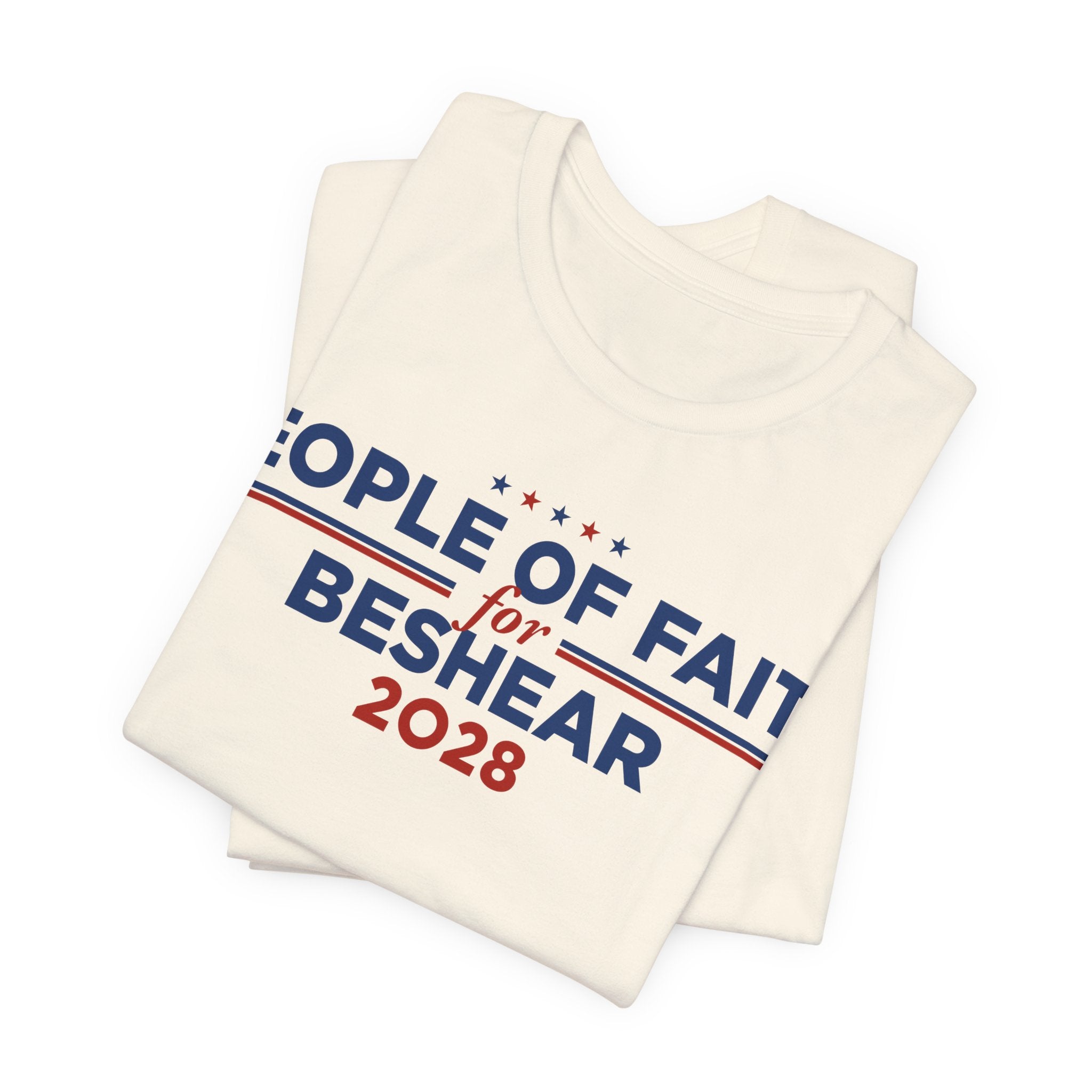 People of Faith for Andy Beshear for President Campaign T-Shirt 2028