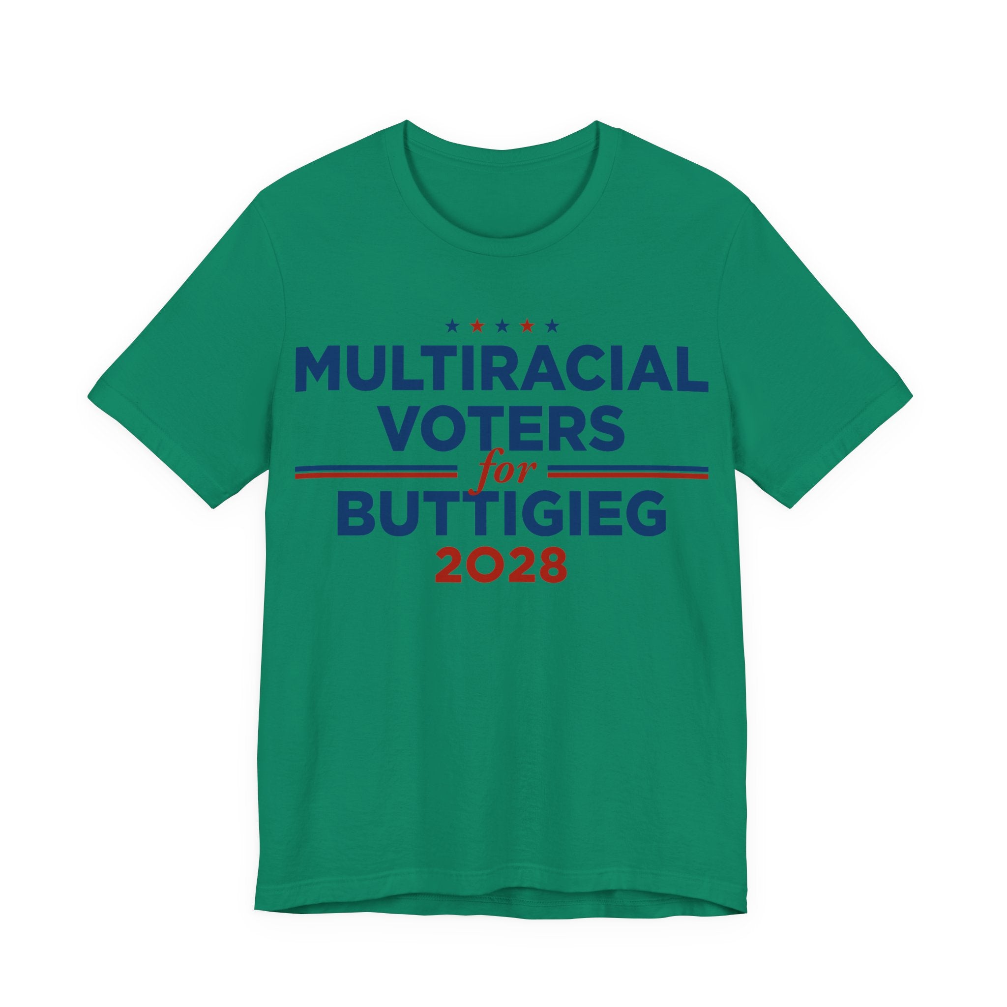 Multiracial Voters for Pete Buttigieg for President Campaign T-Shirt 2028