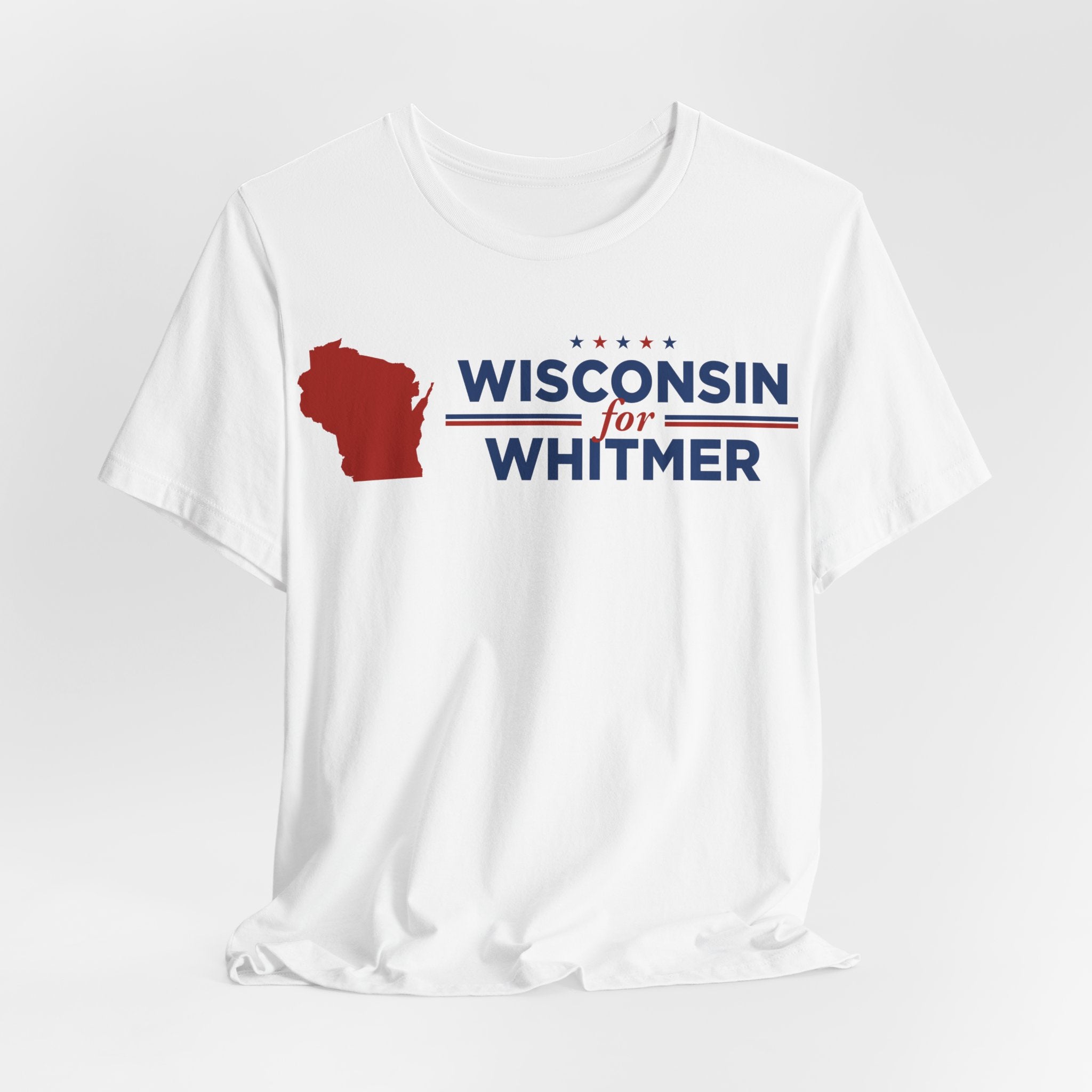 Wisconsin for Gretchen Whitmer for President Campaign T-Shirt 2028