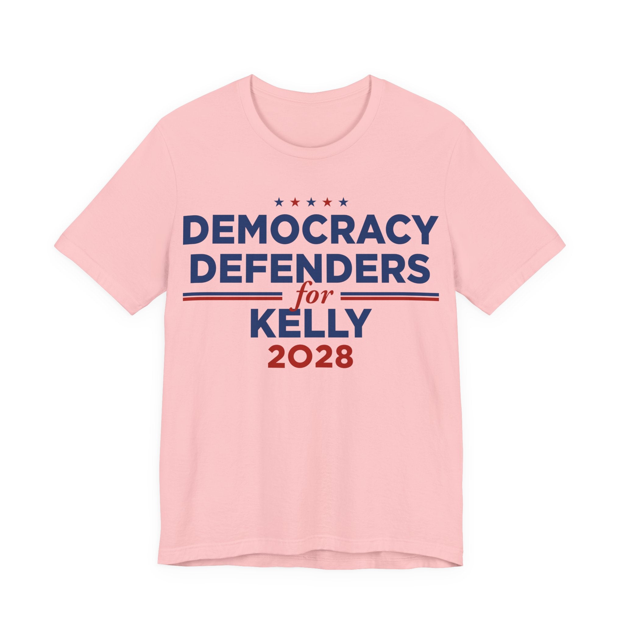 Democracy Defenders for Kelly 2028 T-Shirt | Bella+Canvas 3001 Political Graphic Tee