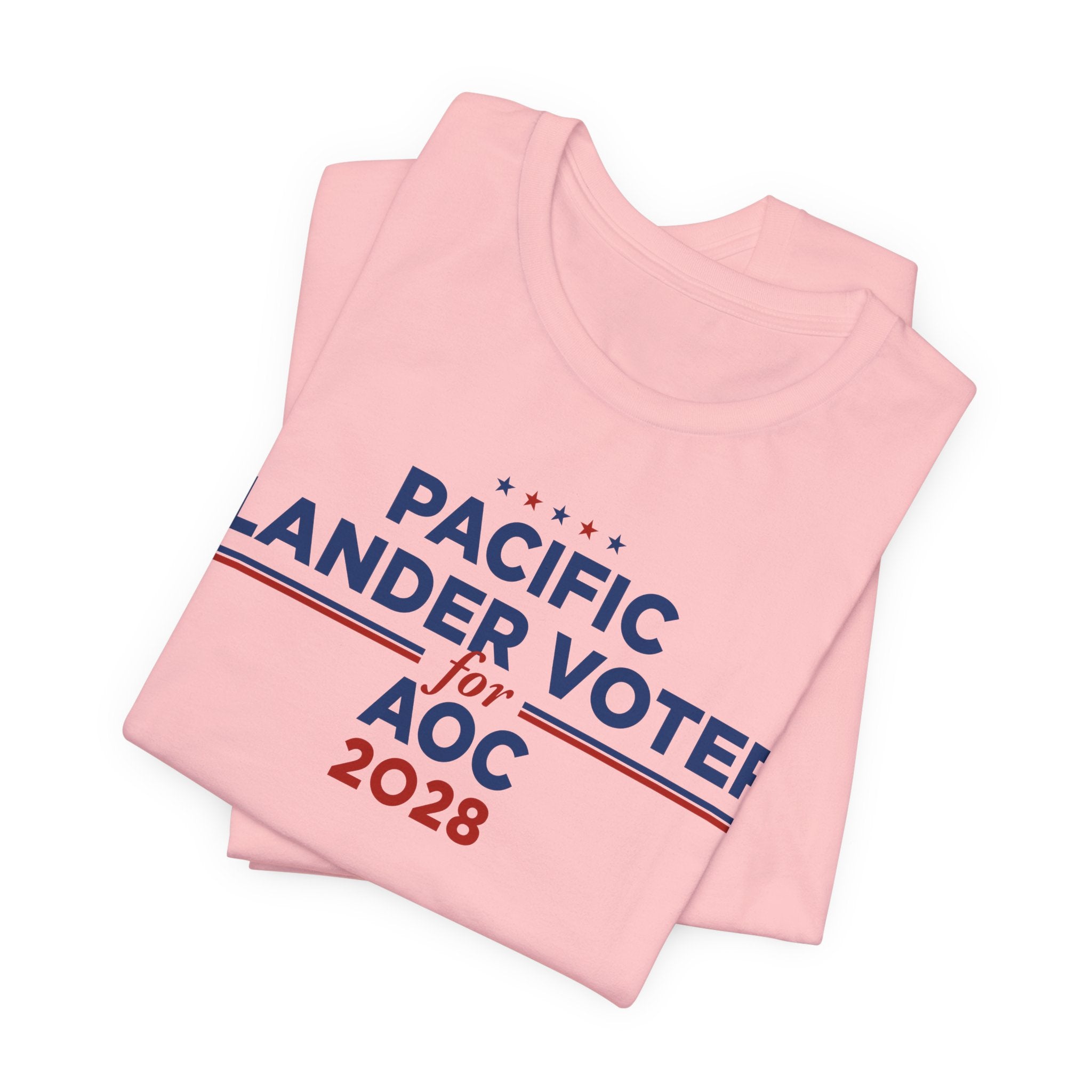 Pacific Islander Voters for AOC for President Campaign T-Shirt 2028