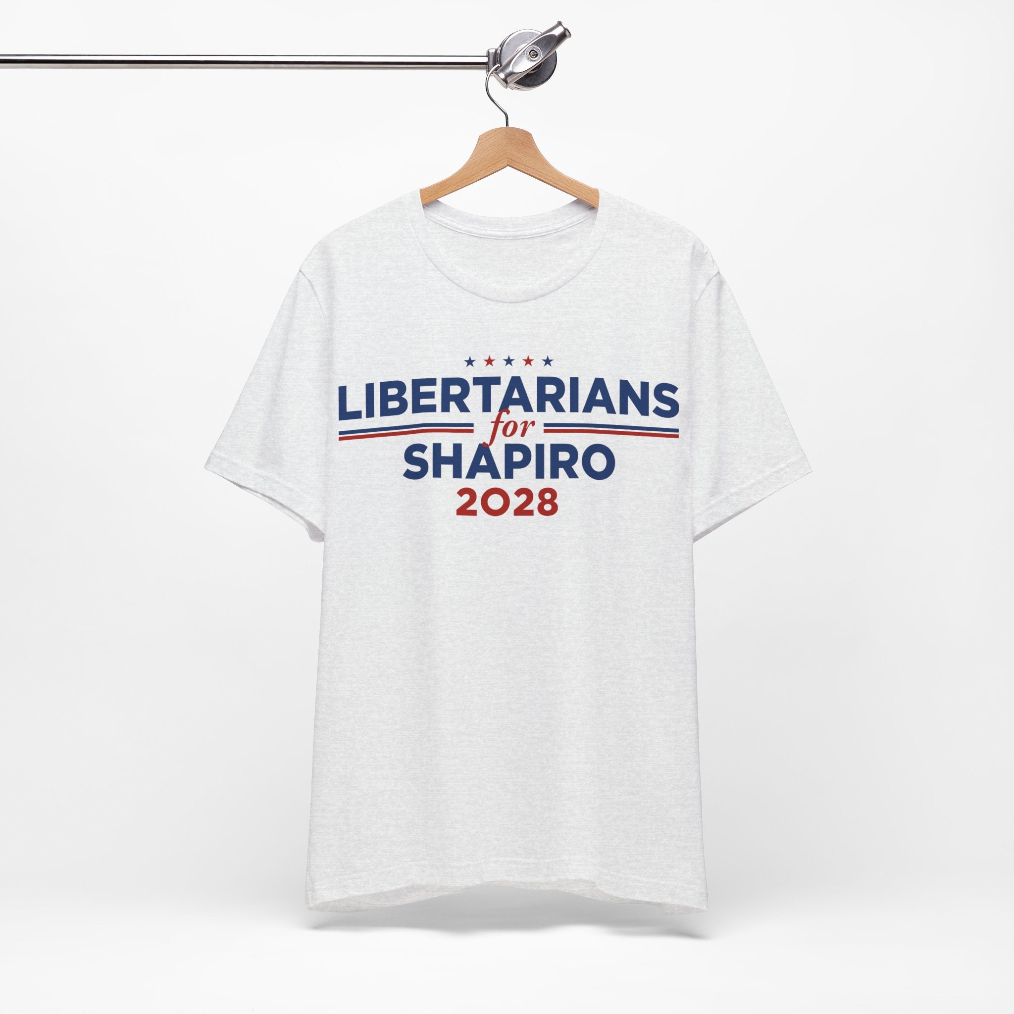 Libertarians for Josh Shapiro for President Campaign T-Shirt 2028