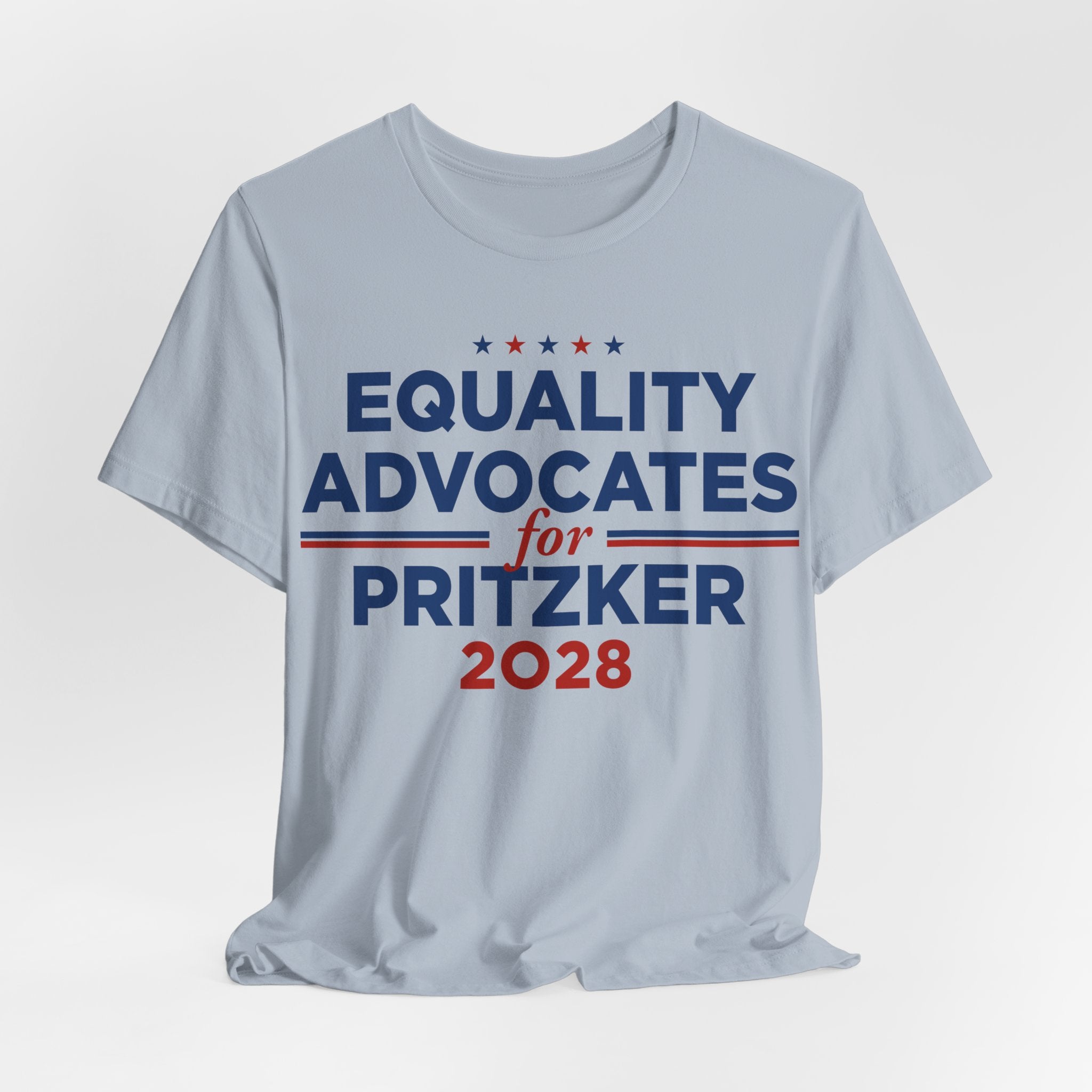 Equality Advocates for J.B. Pritzker for President Campaign T-Shirt 2028