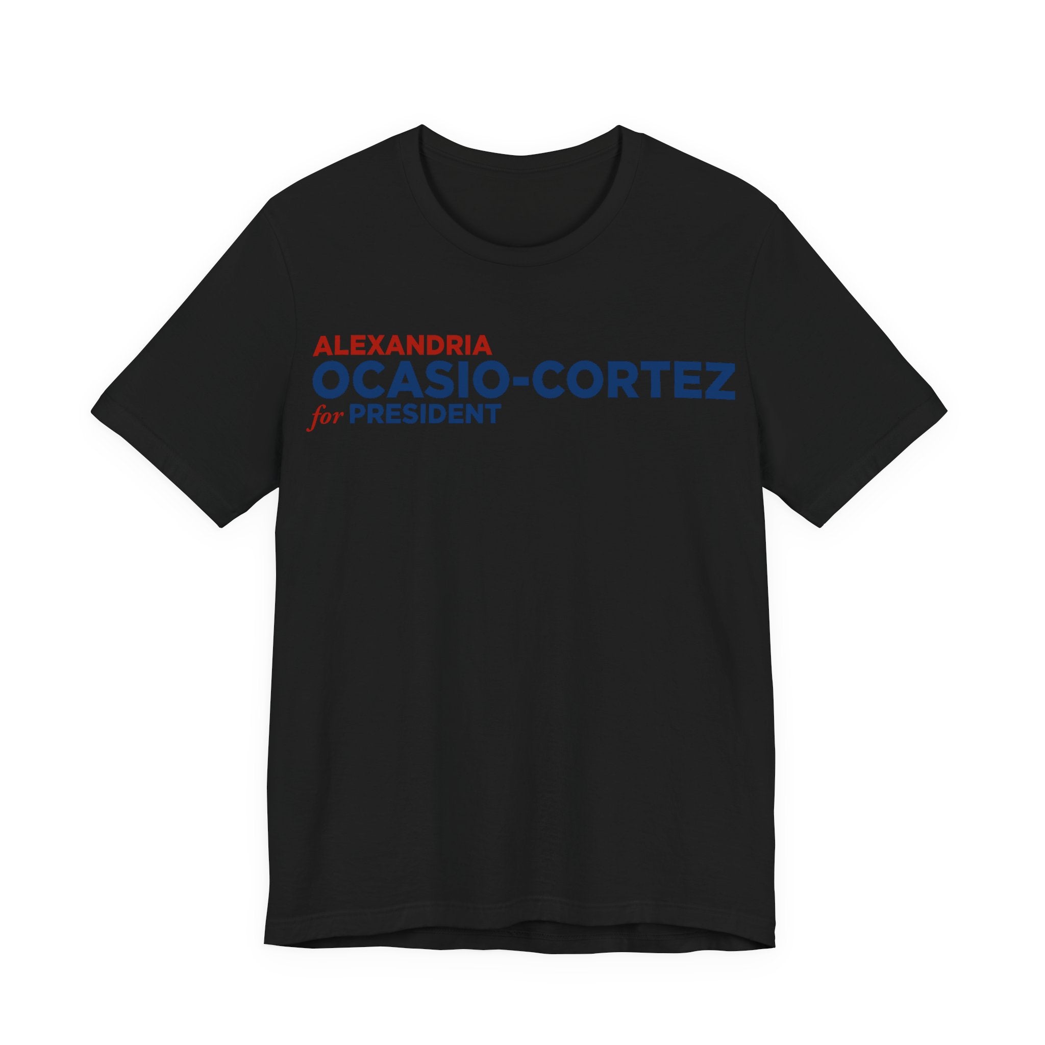 Alexandria Ocasio-Cortez AOC for President Campaign T-Shirt 2028