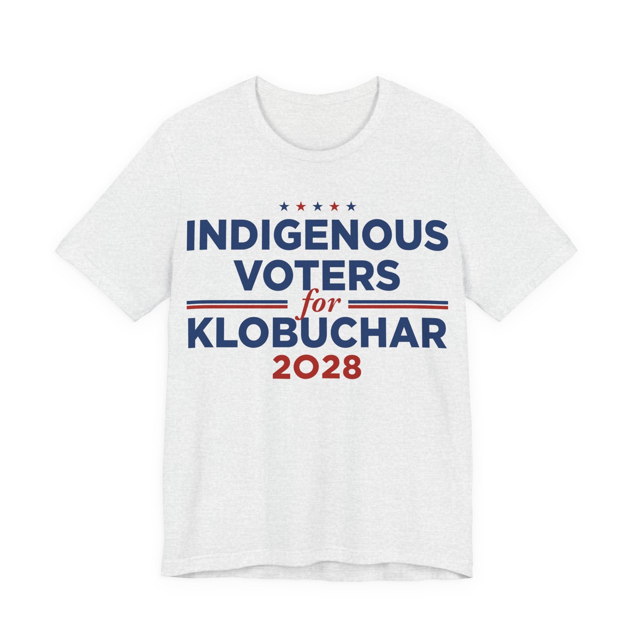 Indigenous Voters / Native Americans for Amy Klobuchar for President Campaign T-Shirt 2028