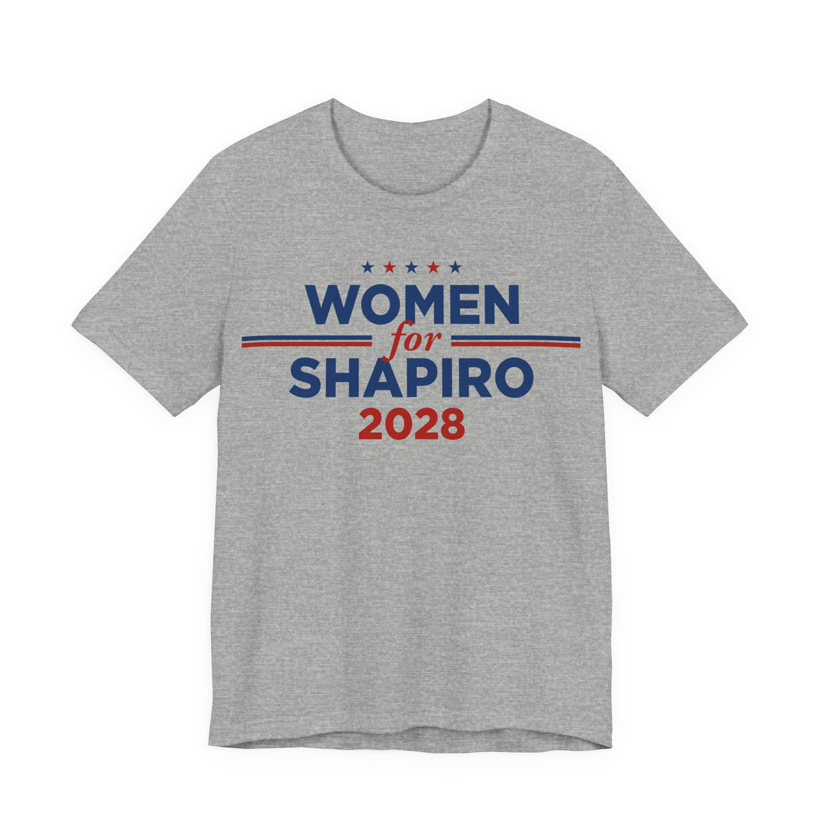 Women for Josh Shapiro for President Campaign T-Shirt 2028
